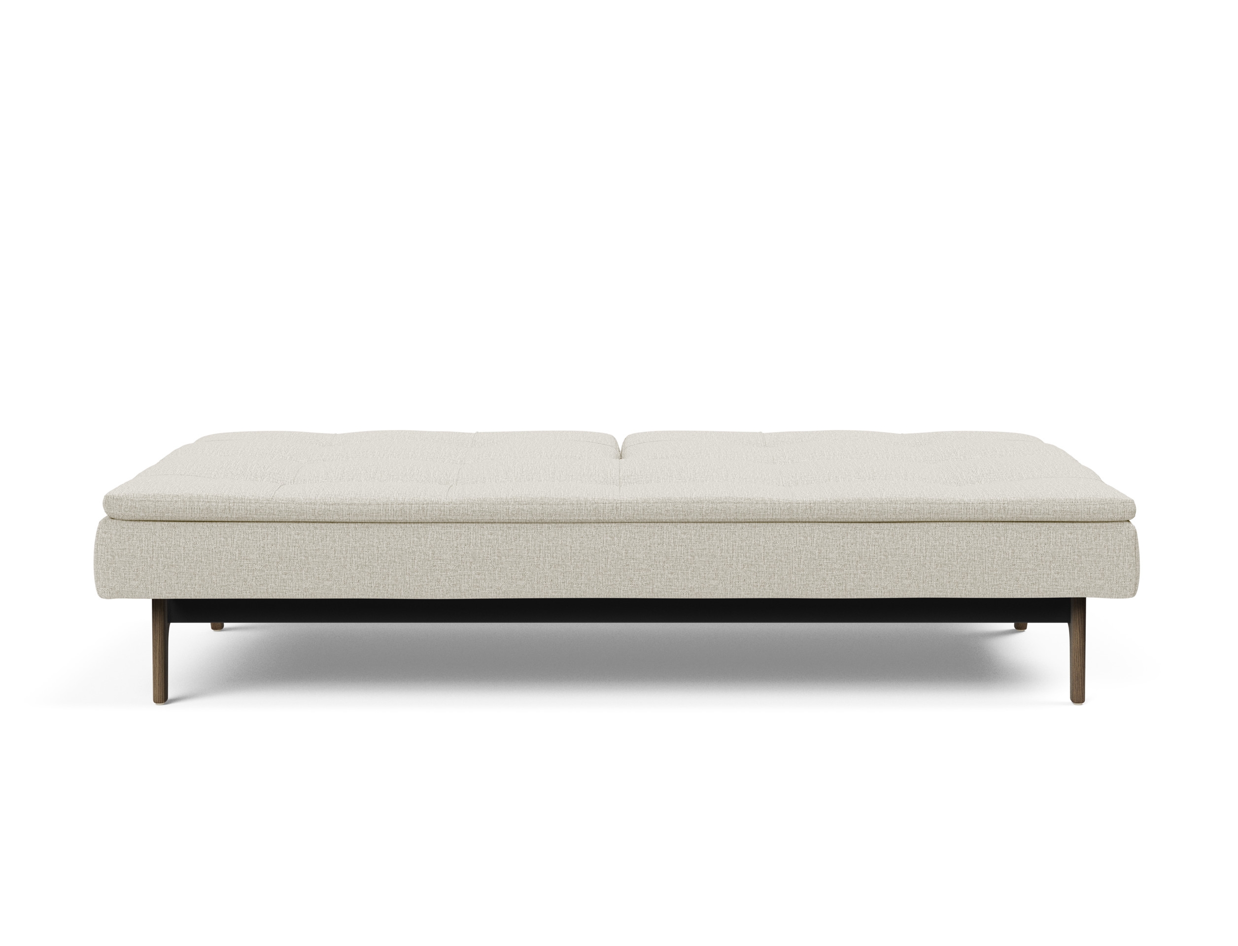 Dublexo Eik Fabric Sofa Bed w/Smoked Oak Legs