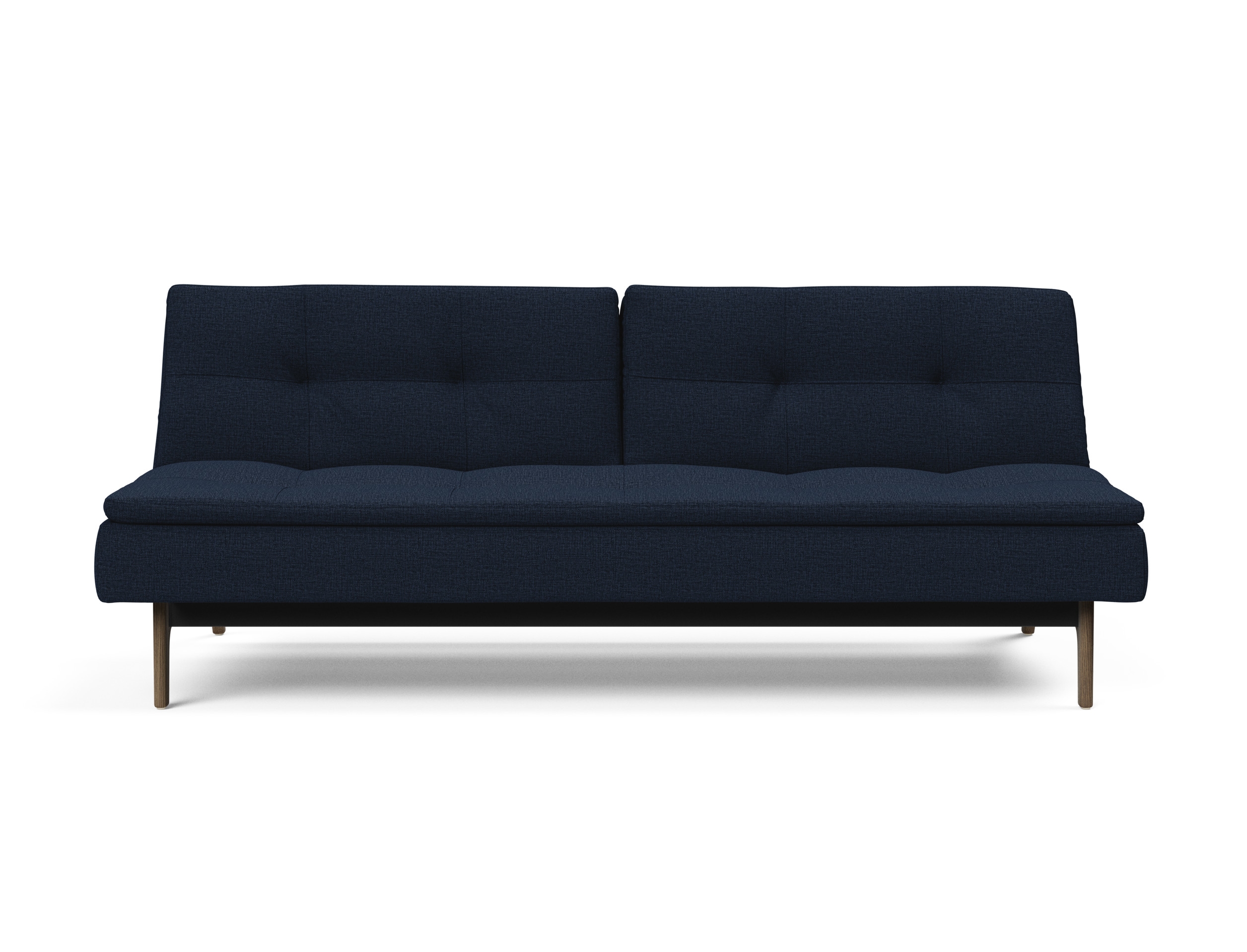 Dublexo Eik Fabric Sofa Bed w/Smoked Oak Legs