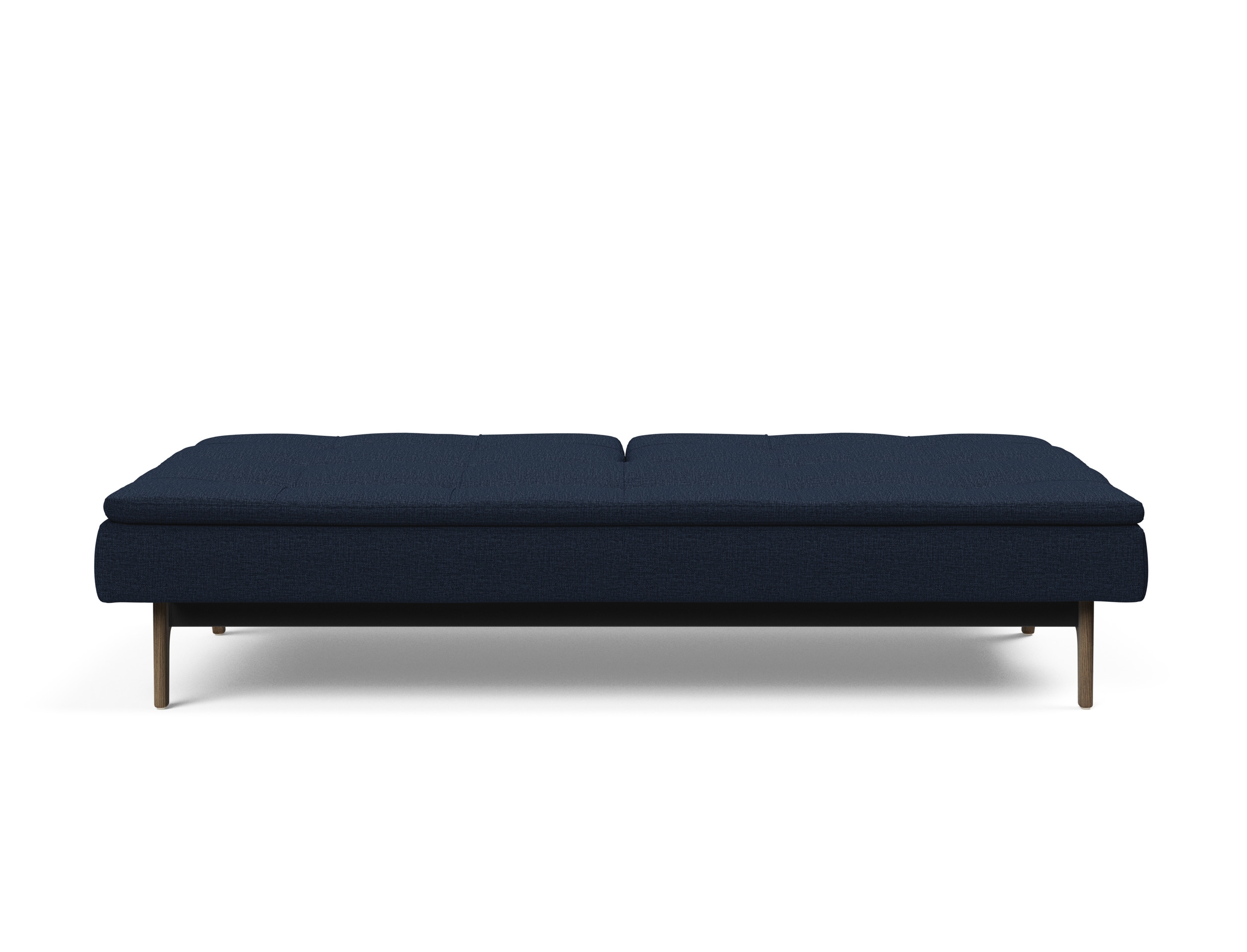 Dublexo Eik Fabric Sofa Bed w/Smoked Oak Legs