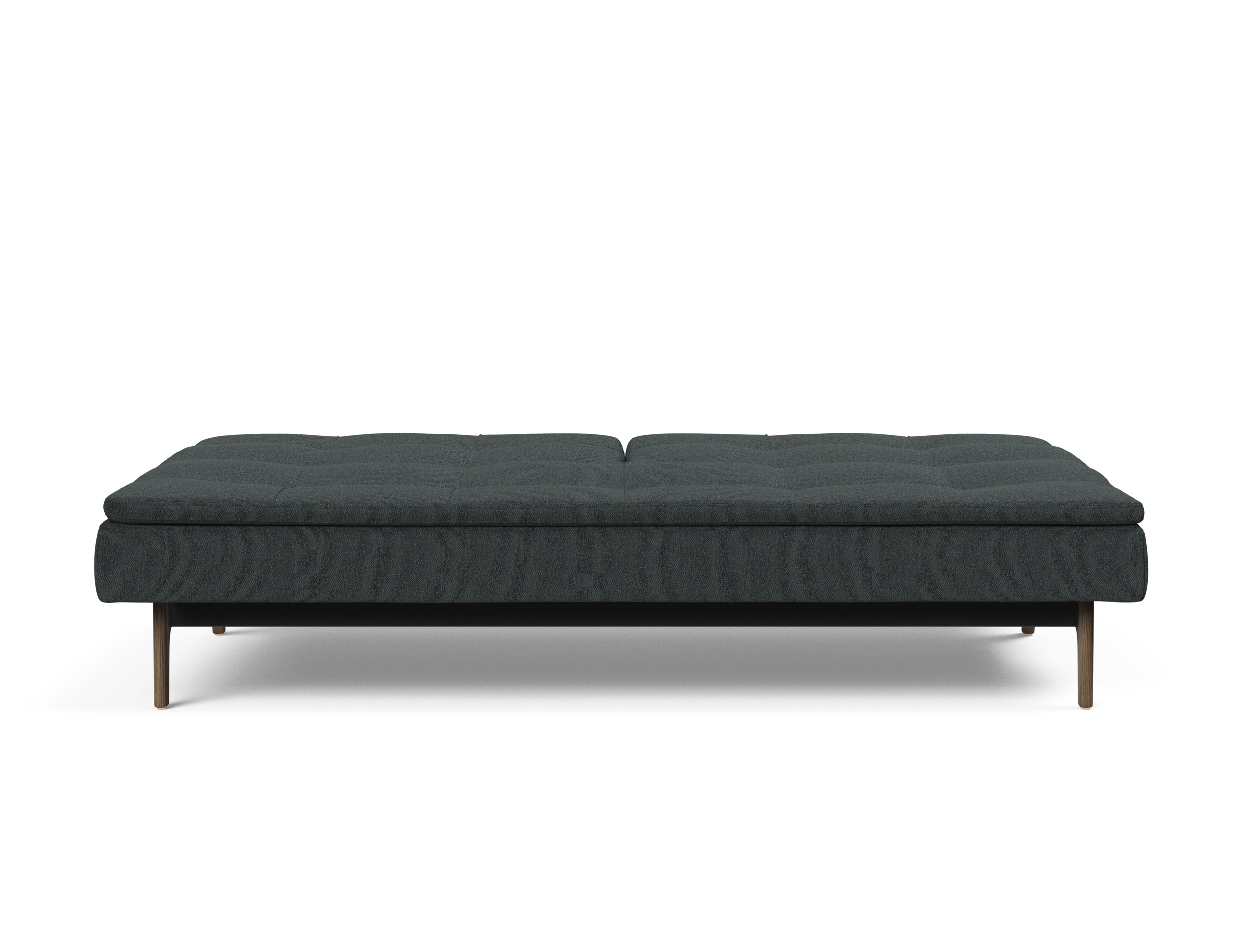 Dublexo Eik Fabric Sofa Bed w/Smoked Oak Legs