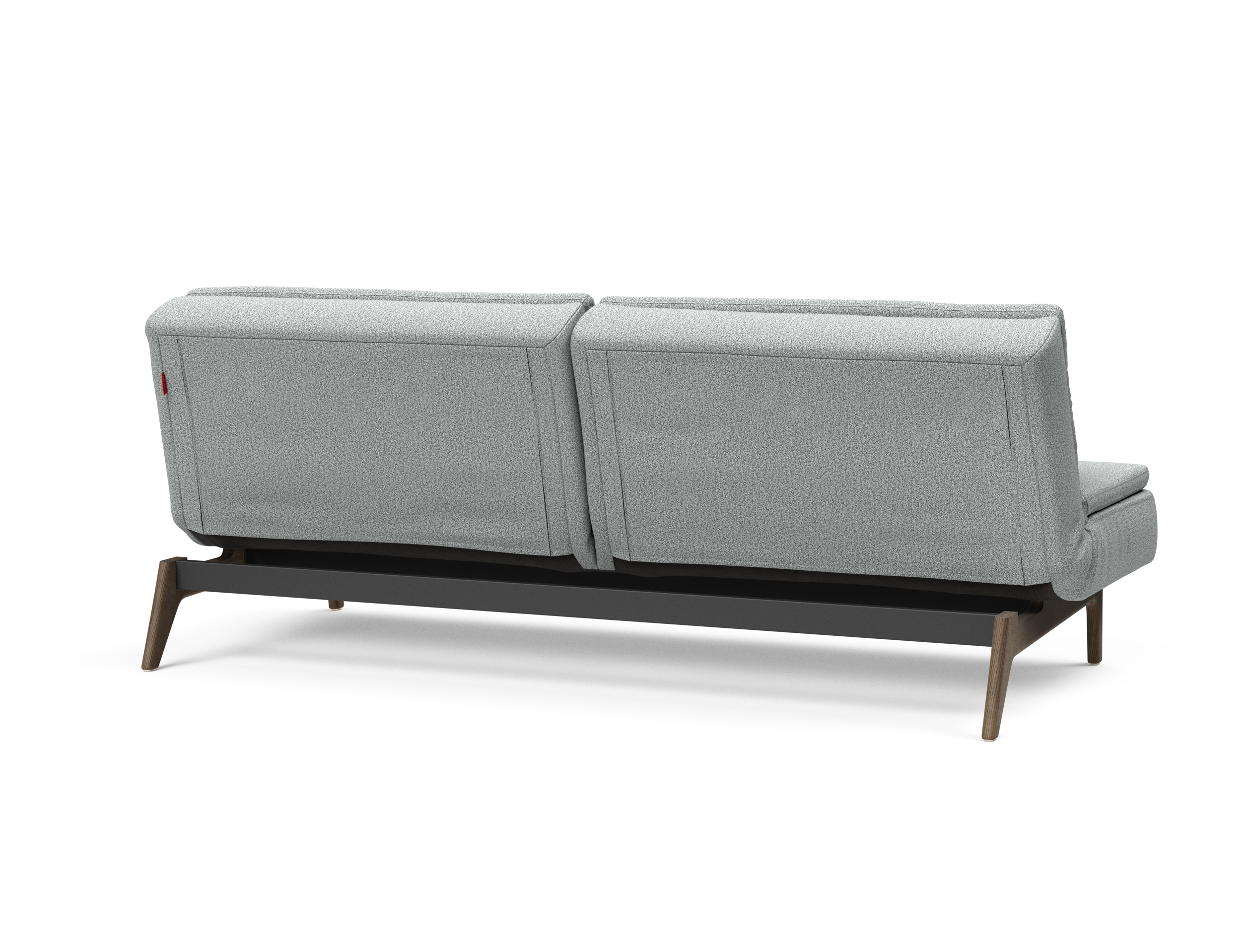 Dublexo Eik Fabric Sofa Bed w/Smoked Oak Legs