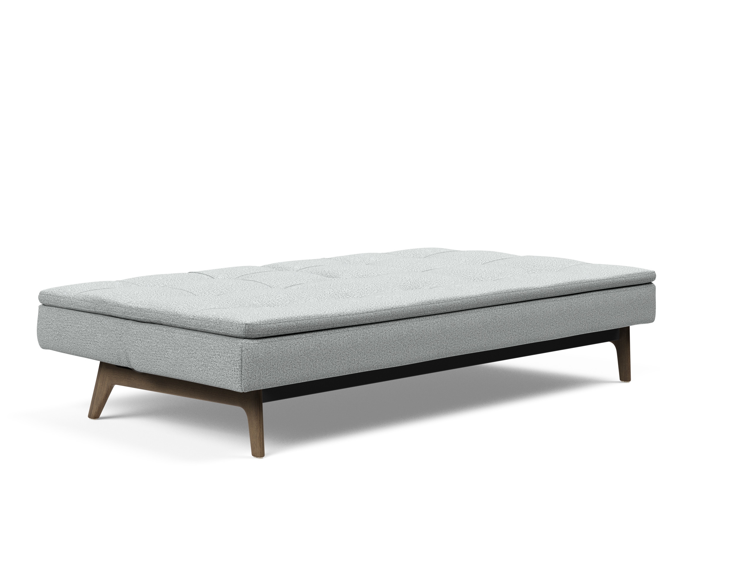 Dublexo Eik Fabric Sofa Bed w/Smoked Oak Legs