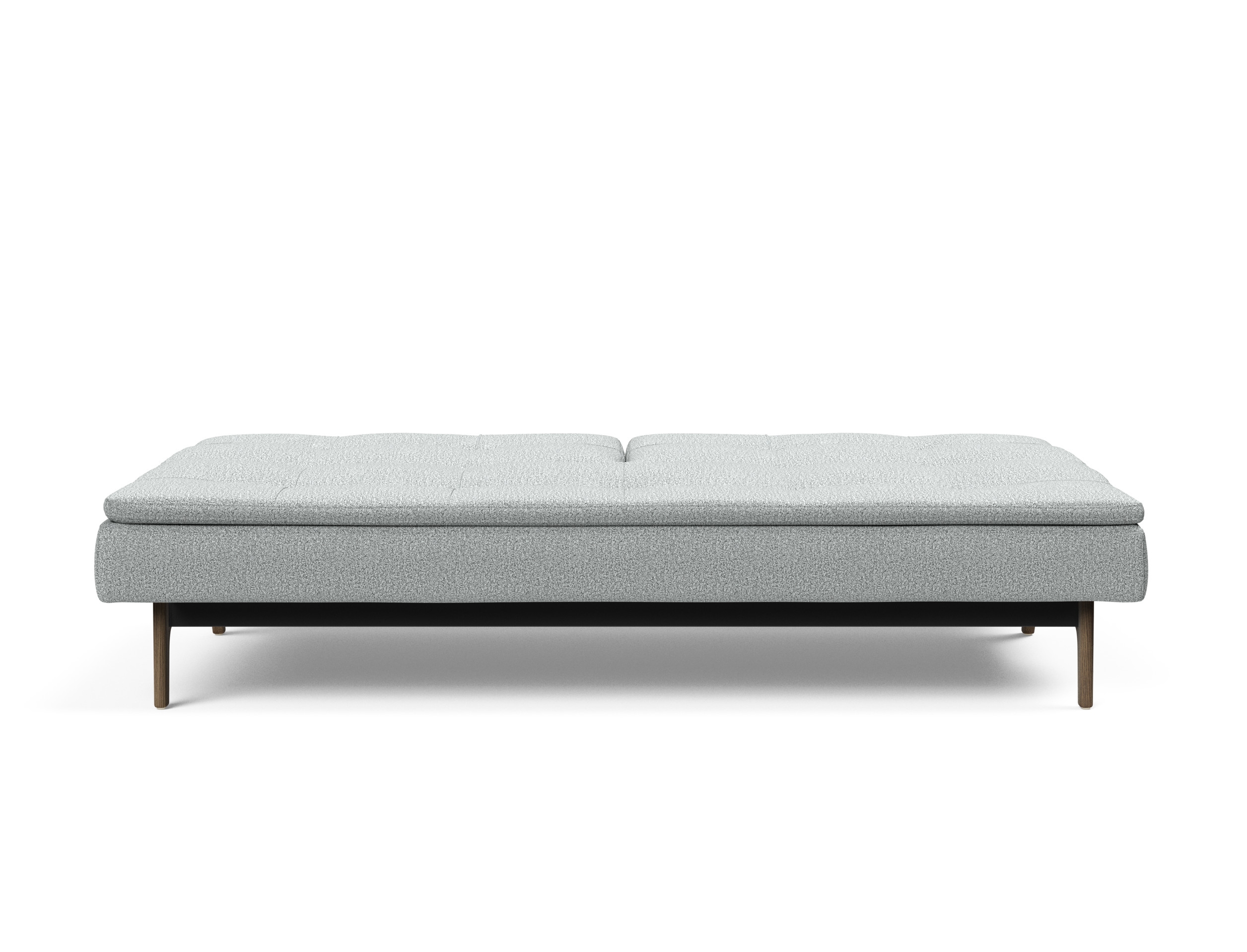 Dublexo Eik Fabric Sofa Bed w/Smoked Oak Legs