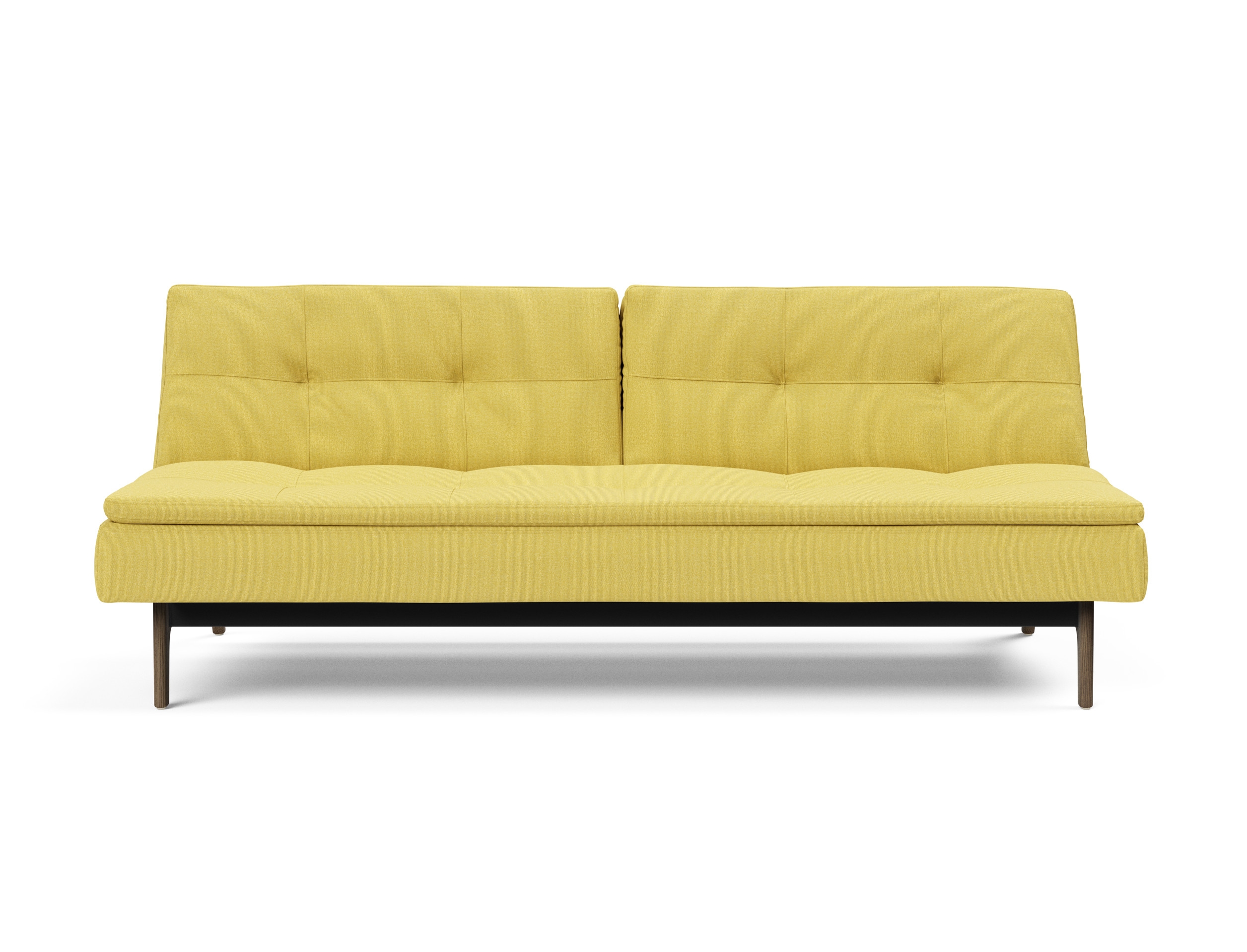 Dublexo Eik Fabric Sofa Bed w/Smoked Oak Legs