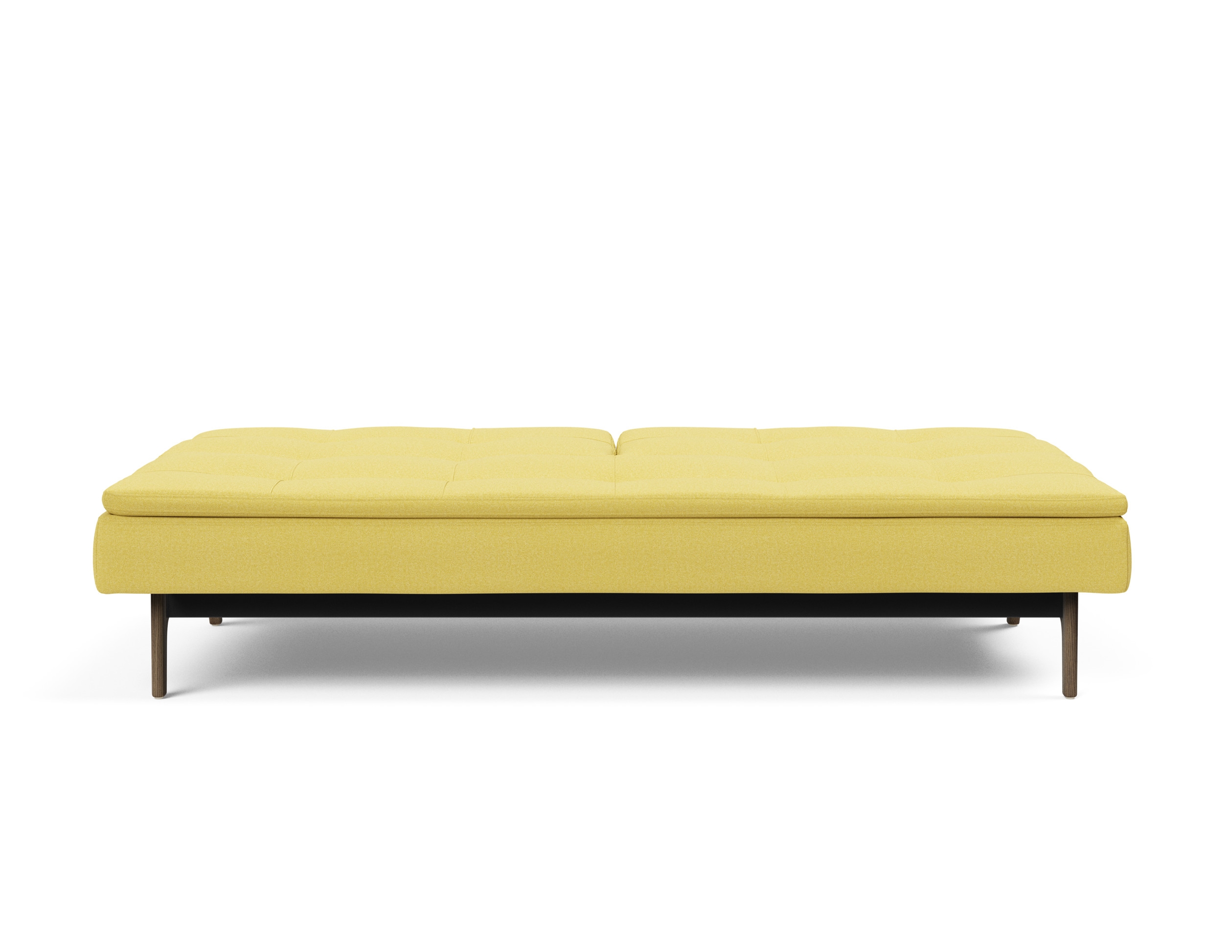 Dublexo Eik Fabric Sofa Bed w/Smoked Oak Legs