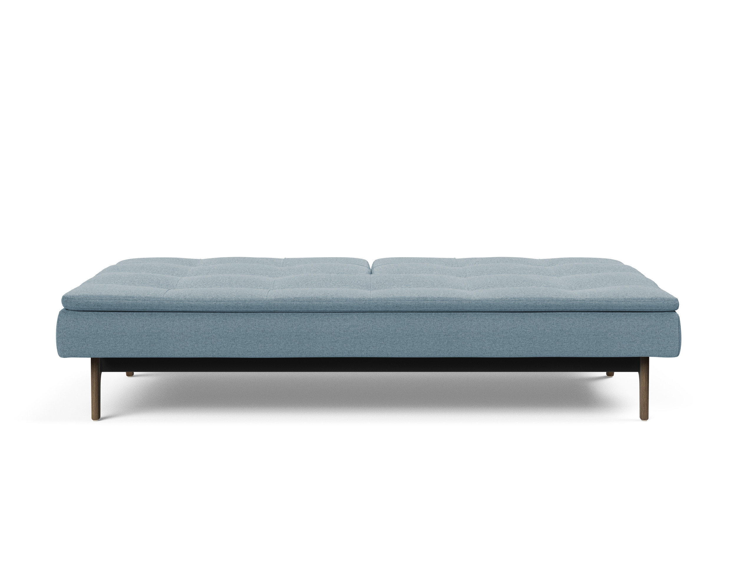 Dublexo Eik Fabric Sofa Bed w/Smoked Oak Legs