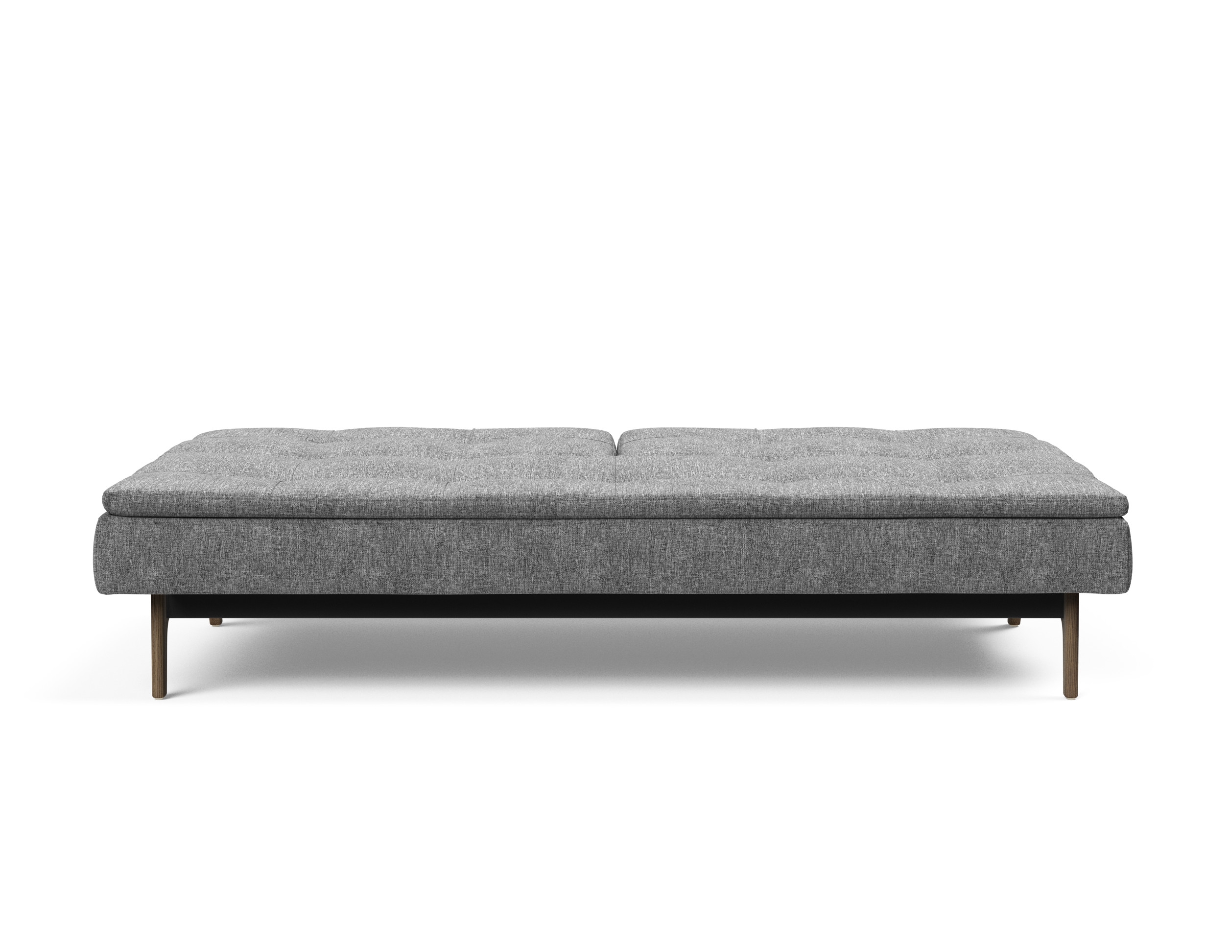 Dublexo Eik Fabric Sofa Bed w/Smoked Oak Legs