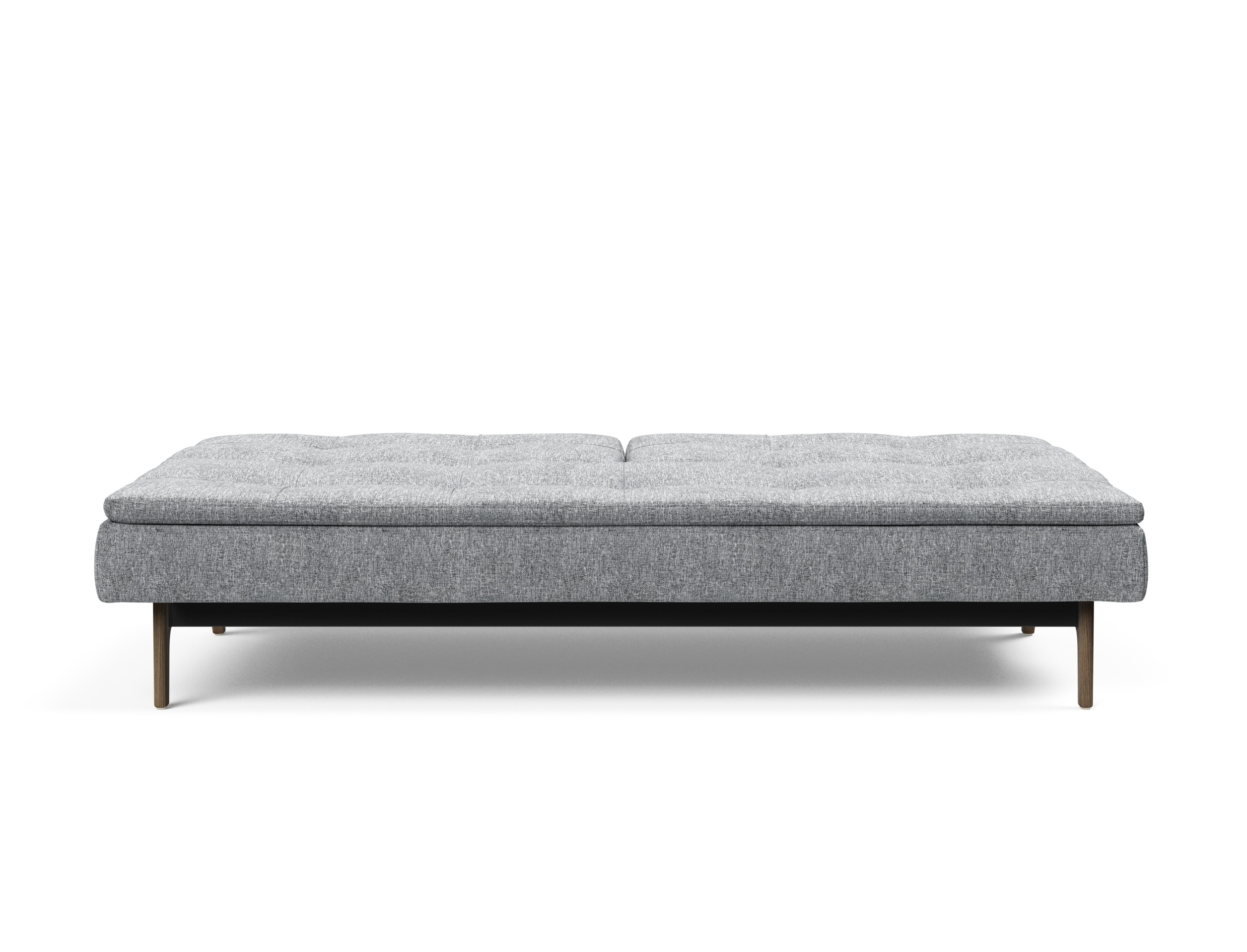 Dublexo Eik Fabric Sofa Bed w/Smoked Oak Legs