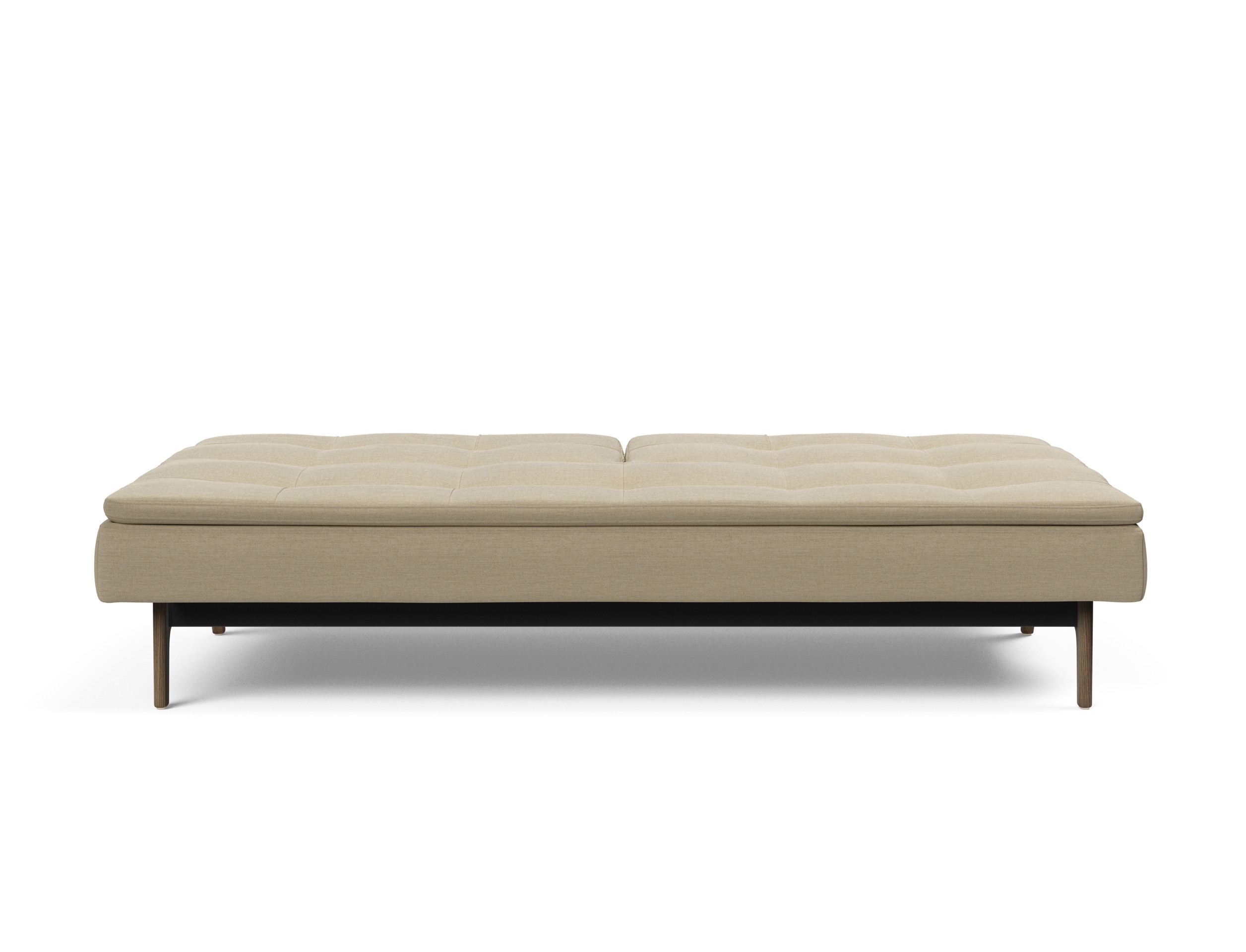 Dublexo Eik Fabric Sofa Bed w/Smoked Oak Legs