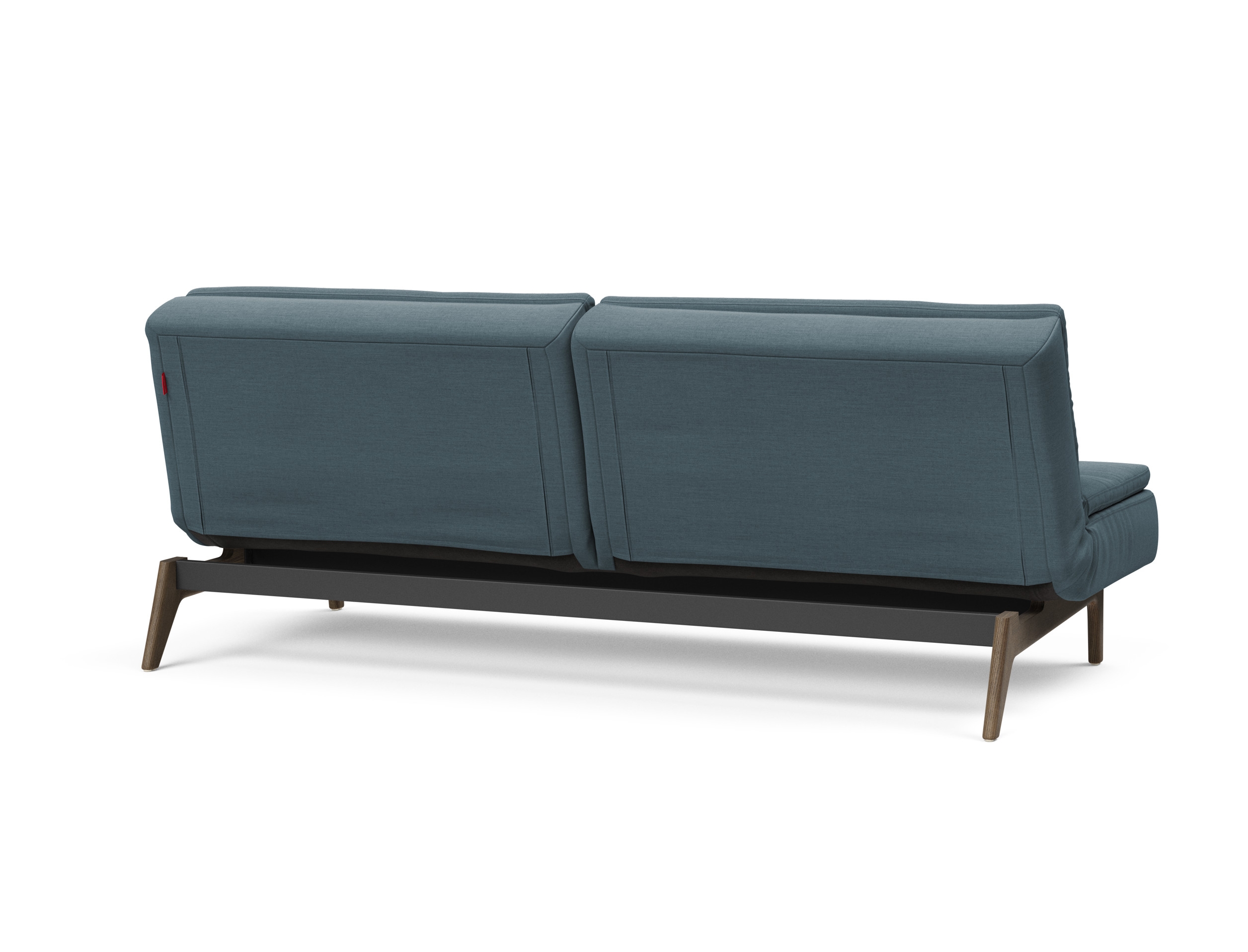 Dublexo Eik Fabric Sofa Bed w/Smoked Oak Legs