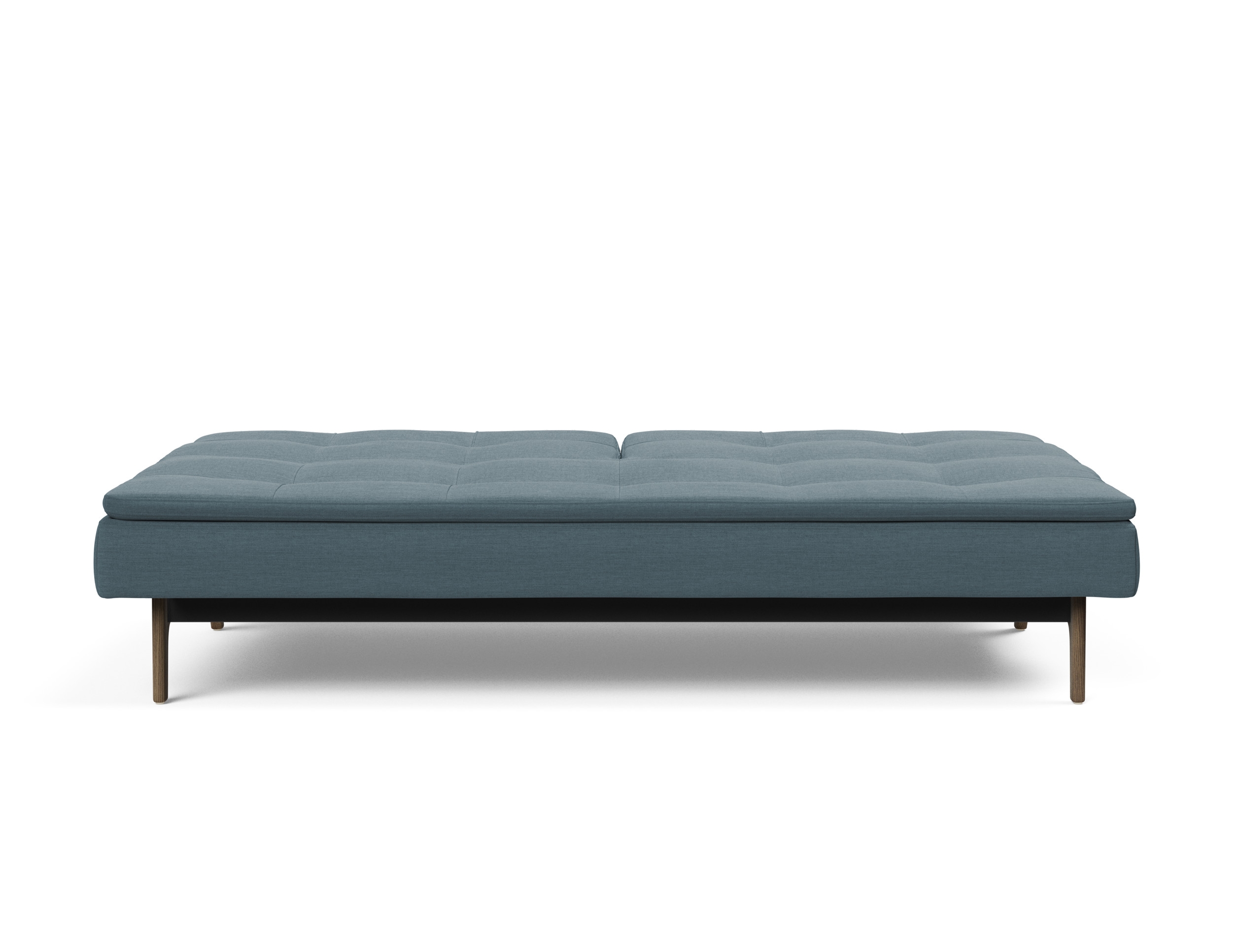 Dublexo Eik Fabric Sofa Bed w/Smoked Oak Legs