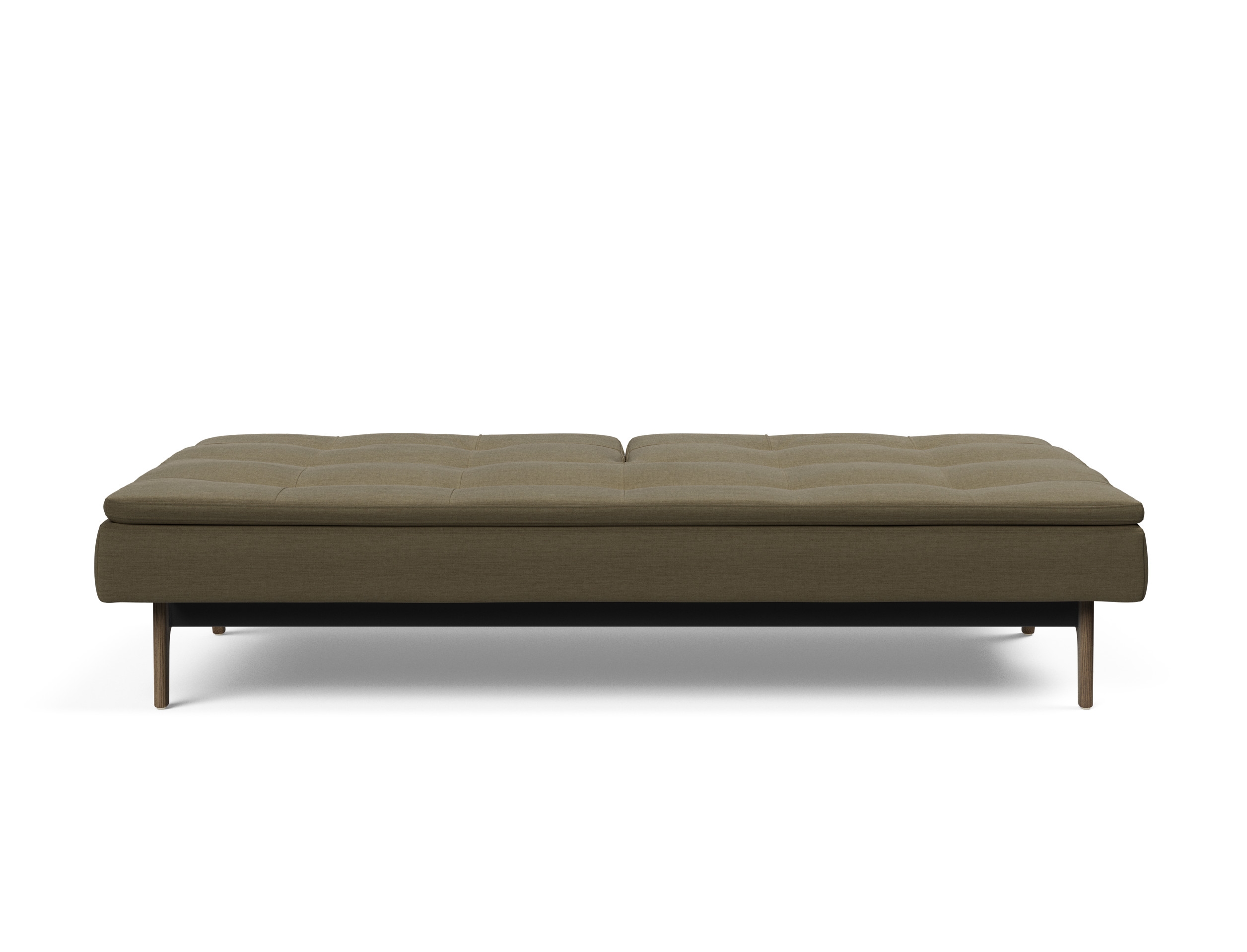 Dublexo Eik Fabric Sofa Bed w/Smoked Oak Legs