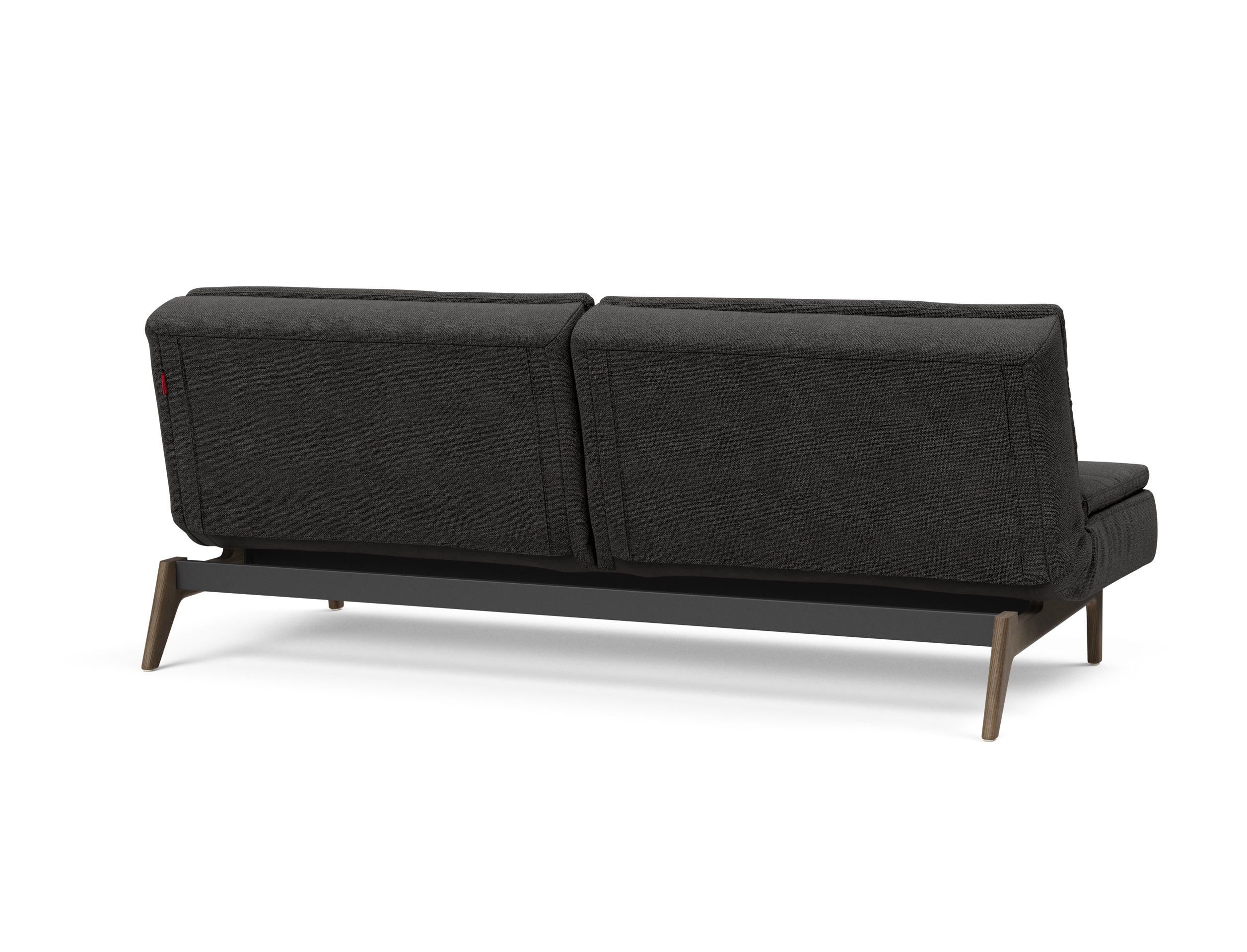 Dublexo Eik Fabric Sofa Bed w/Smoked Oak Legs