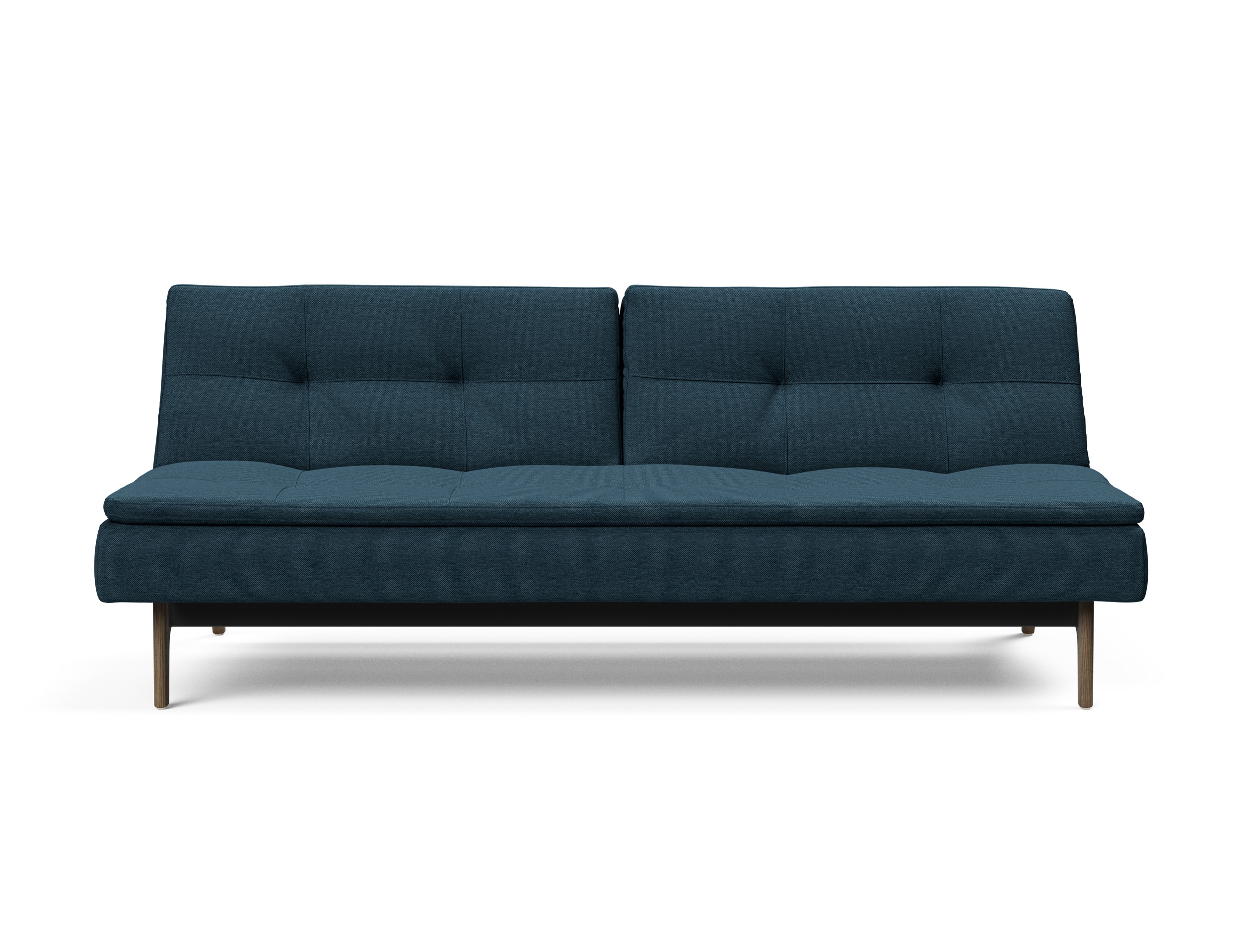 Dublexo Eik Fabric Sofa Bed w/Smoked Oak Legs