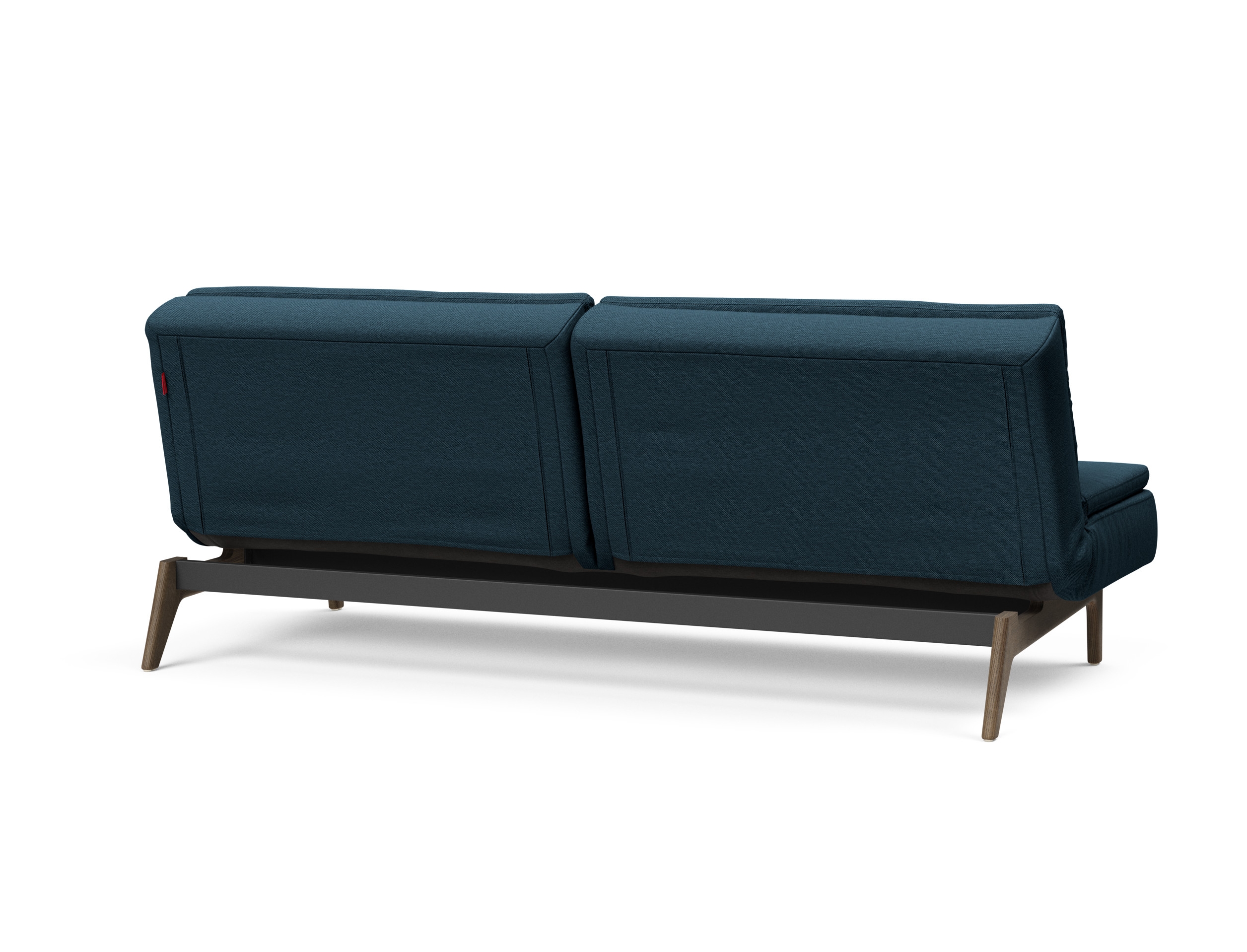 Dublexo Eik Fabric Sofa Bed w/Smoked Oak Legs