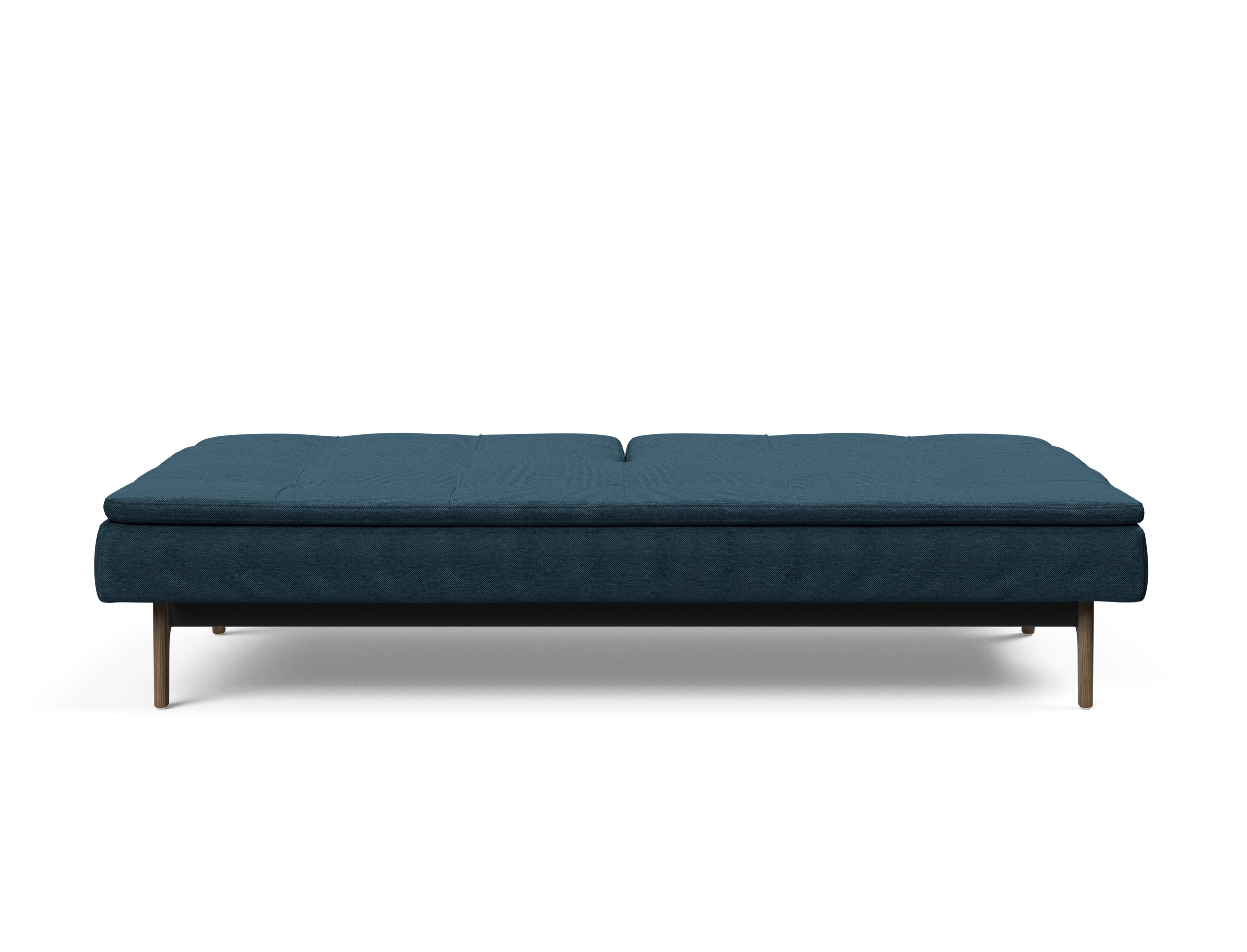 Dublexo Eik Fabric Sofa Bed w/Smoked Oak Legs