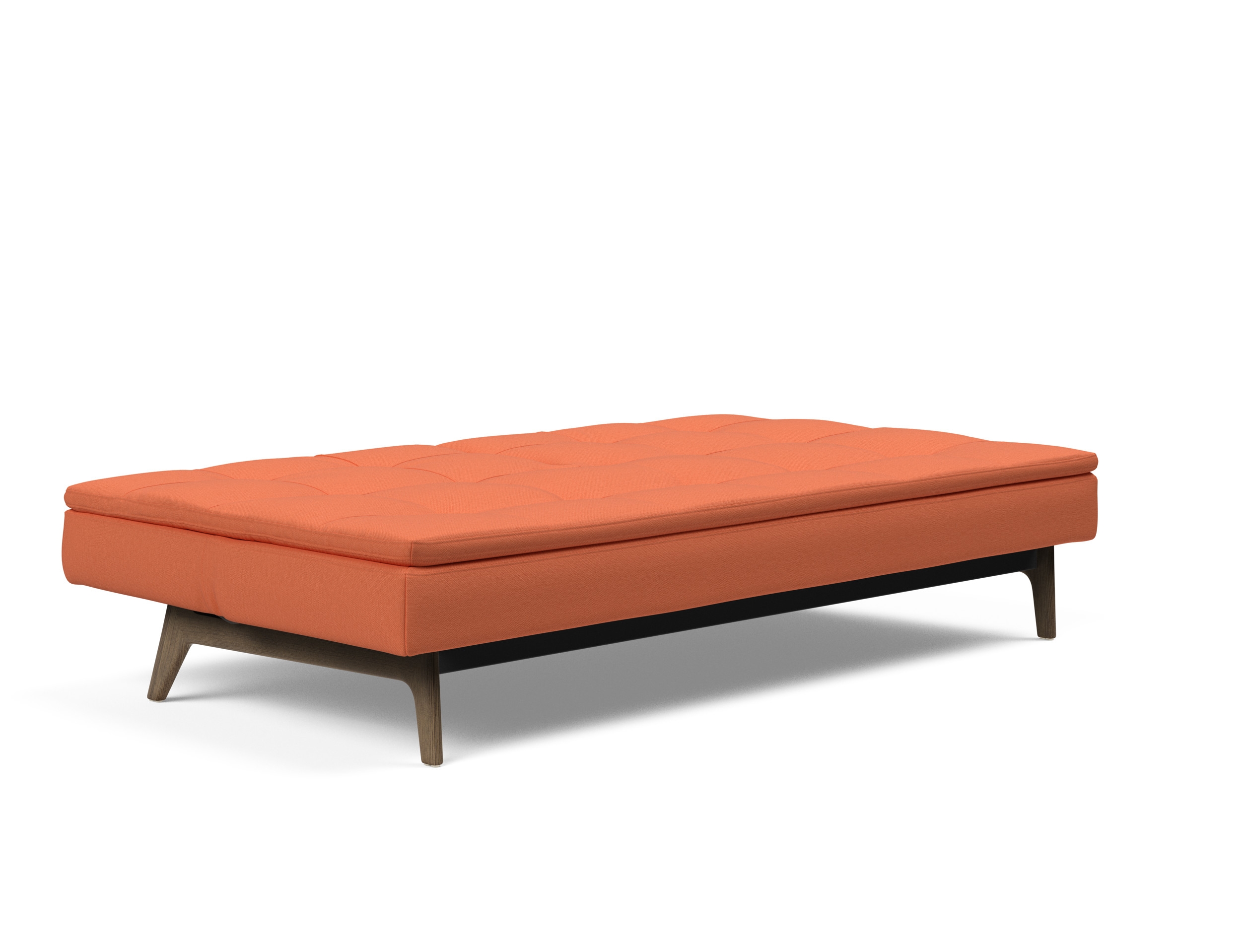 Dublexo Eik Fabric Sofa Bed w/Smoked Oak Legs