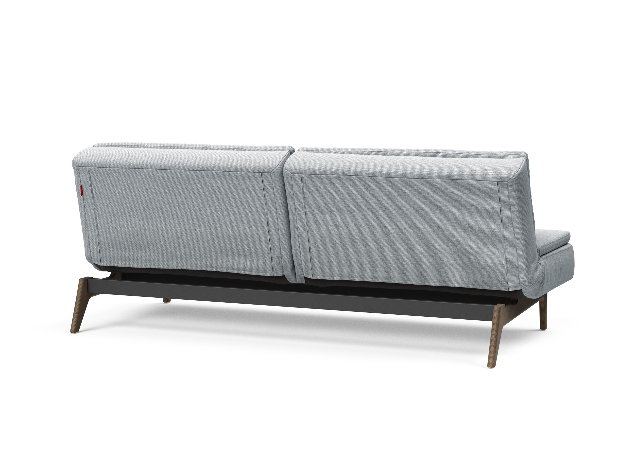 Dublexo Eik Fabric Sofa Bed w/Smoked Oak Legs