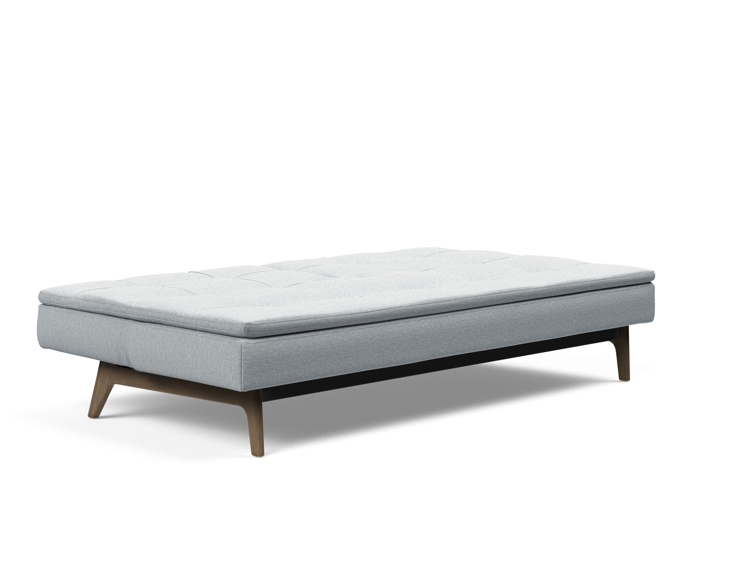 Dublexo Eik Fabric Sofa Bed w/Smoked Oak Legs