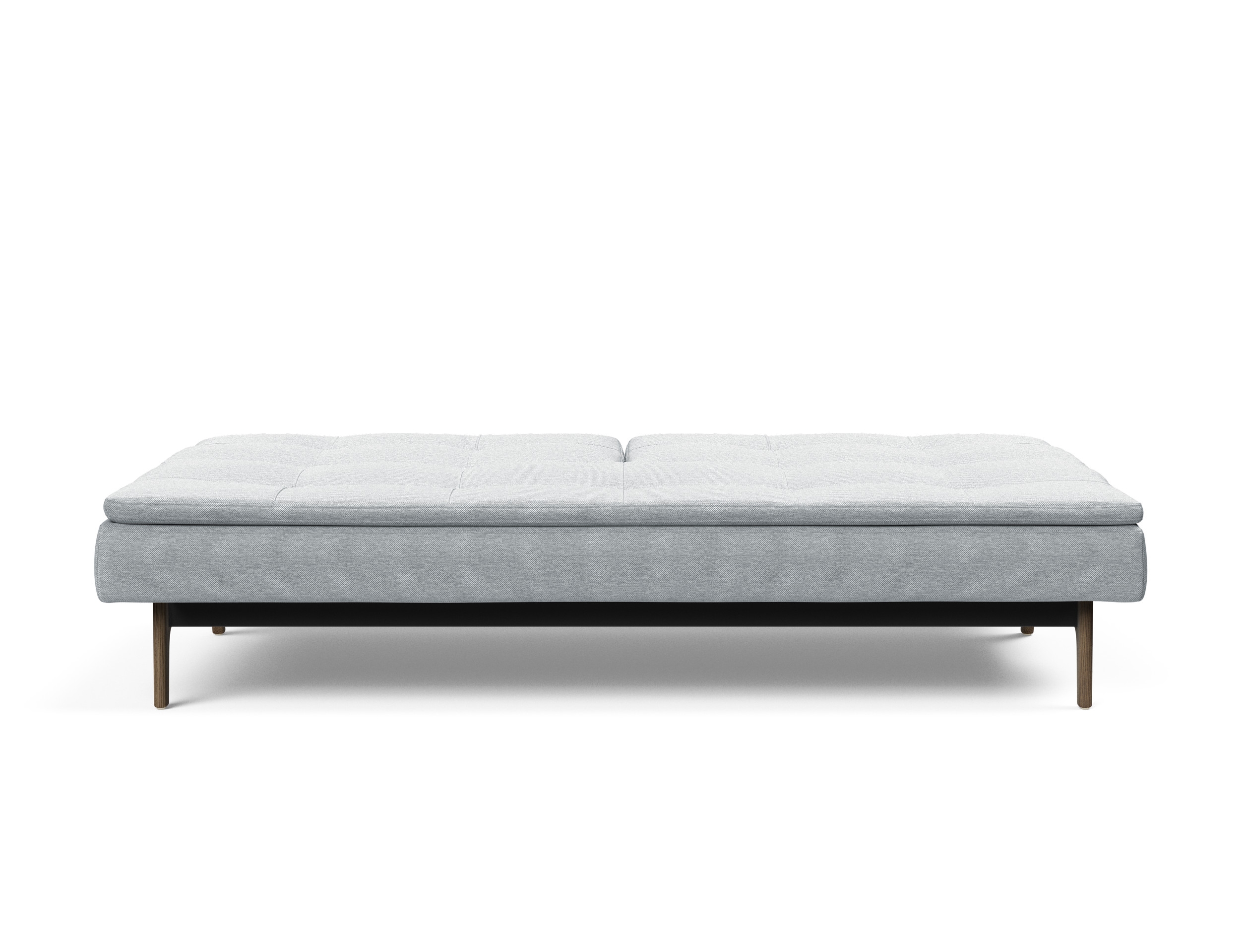 Dublexo Eik Fabric Sofa Bed w/Smoked Oak Legs