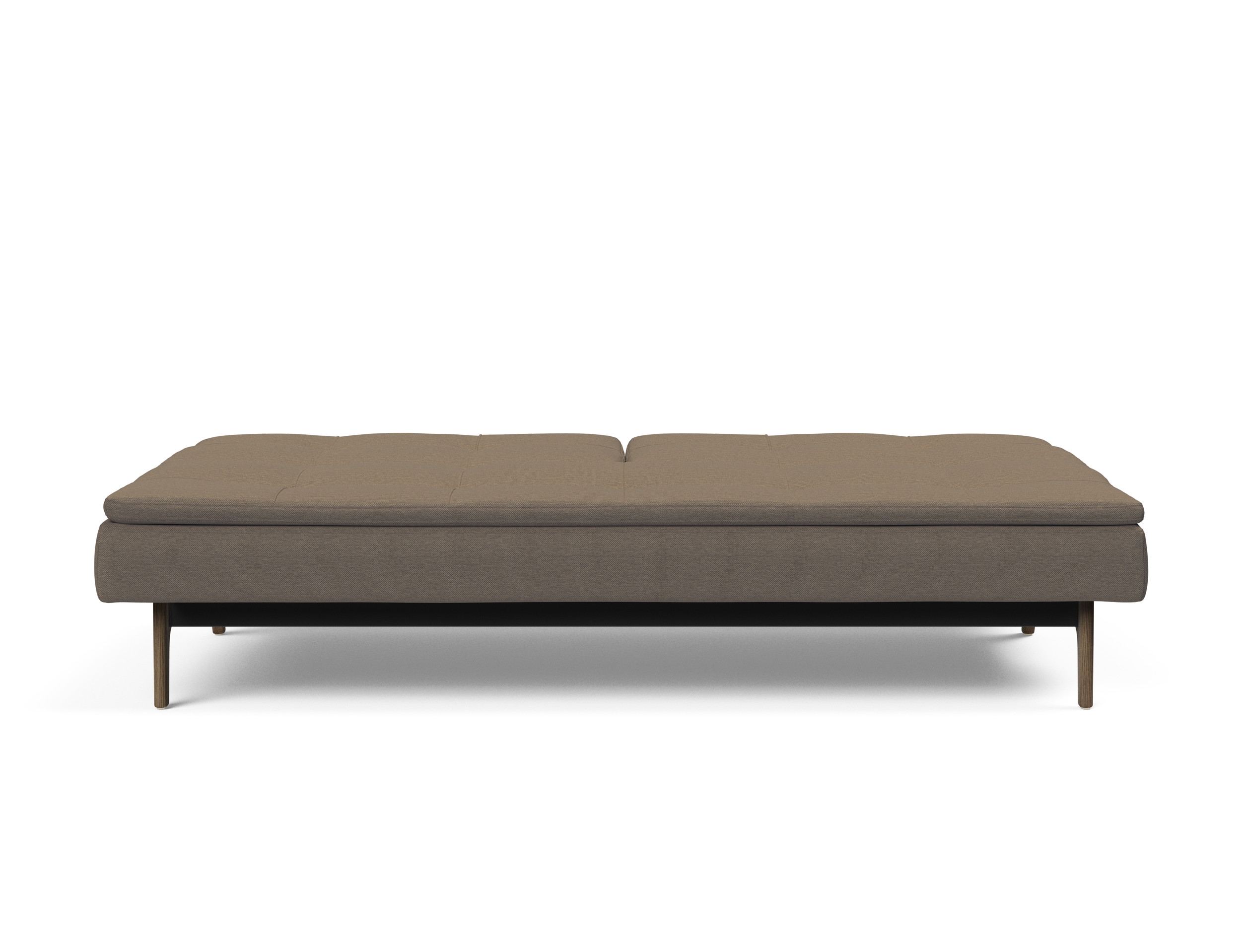 Dublexo Eik Fabric Sofa Bed w/Smoked Oak Legs