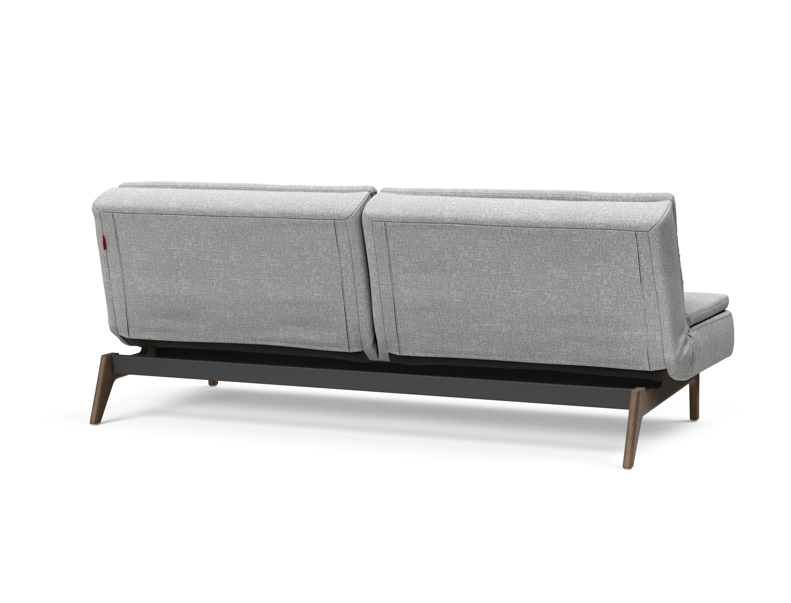 Dublexo Eik Fabric Sofa Bed w/Smoked Oak Legs
