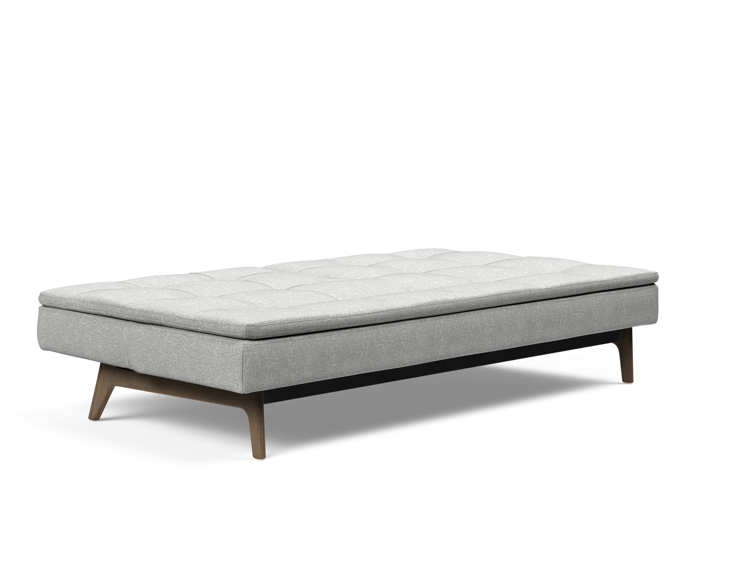 Dublexo Eik Fabric Sofa Bed w/Smoked Oak Legs