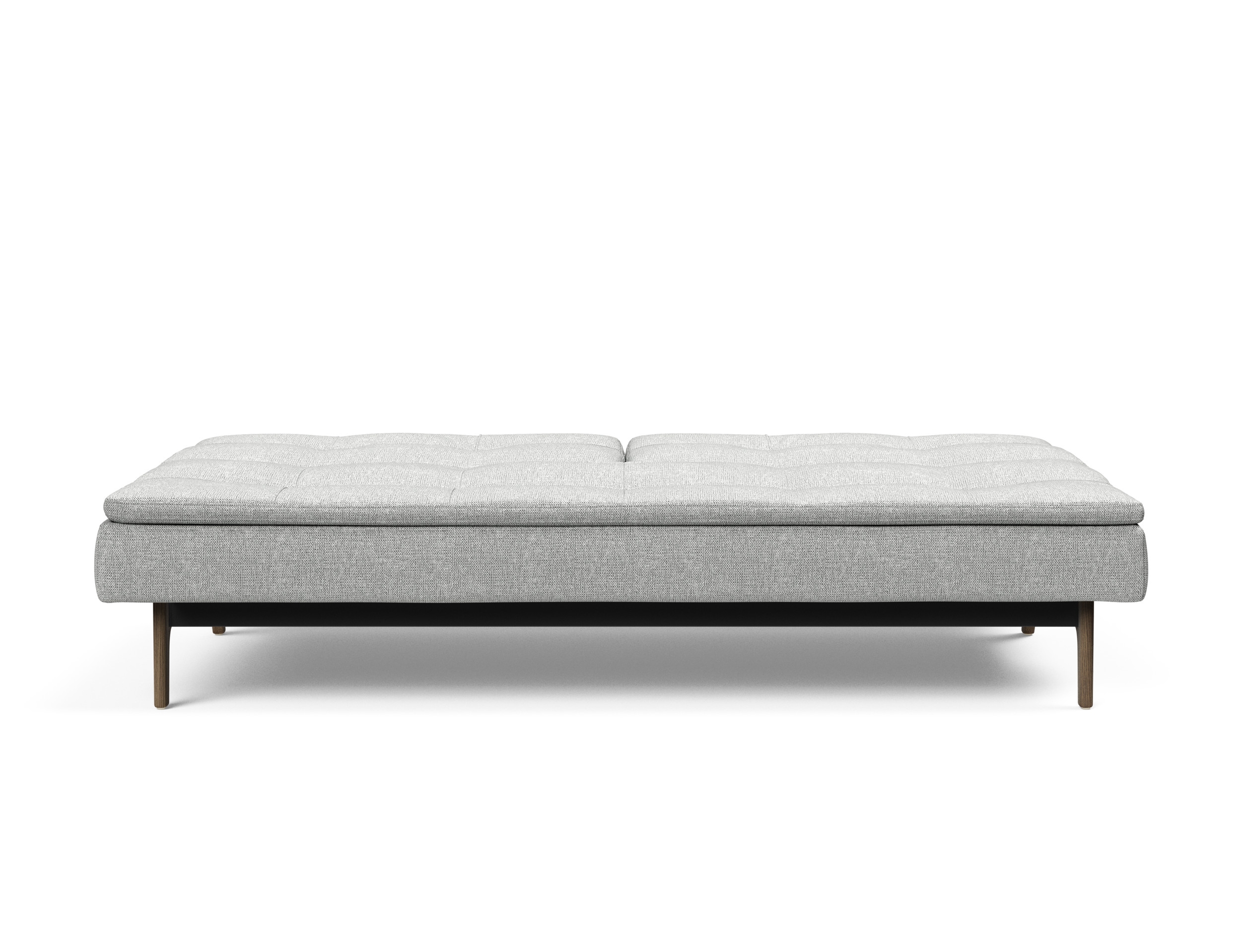 Dublexo Eik Fabric Sofa Bed w/Smoked Oak Legs