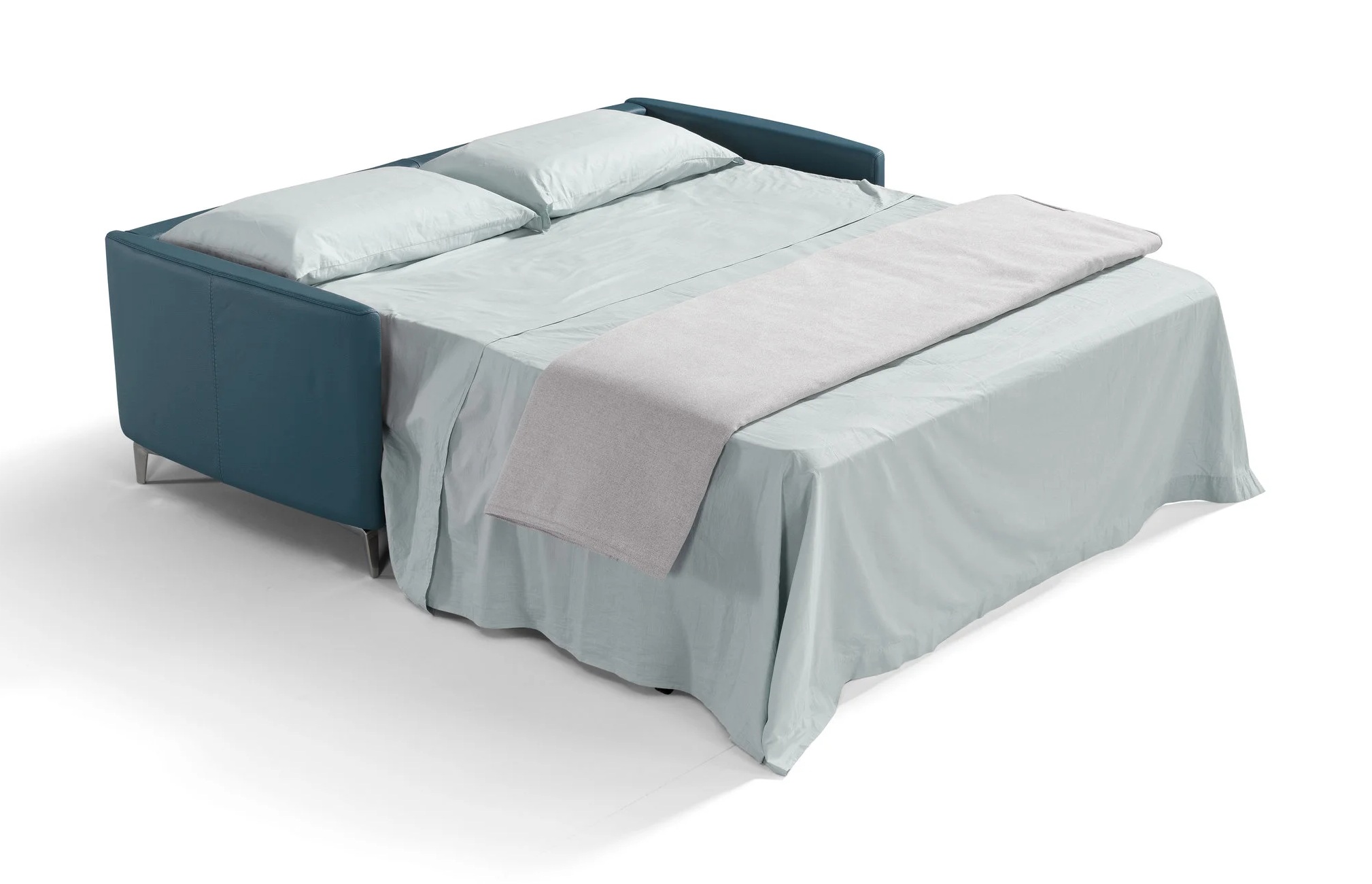 Dodo Leather Convertible Sofabed Customizable