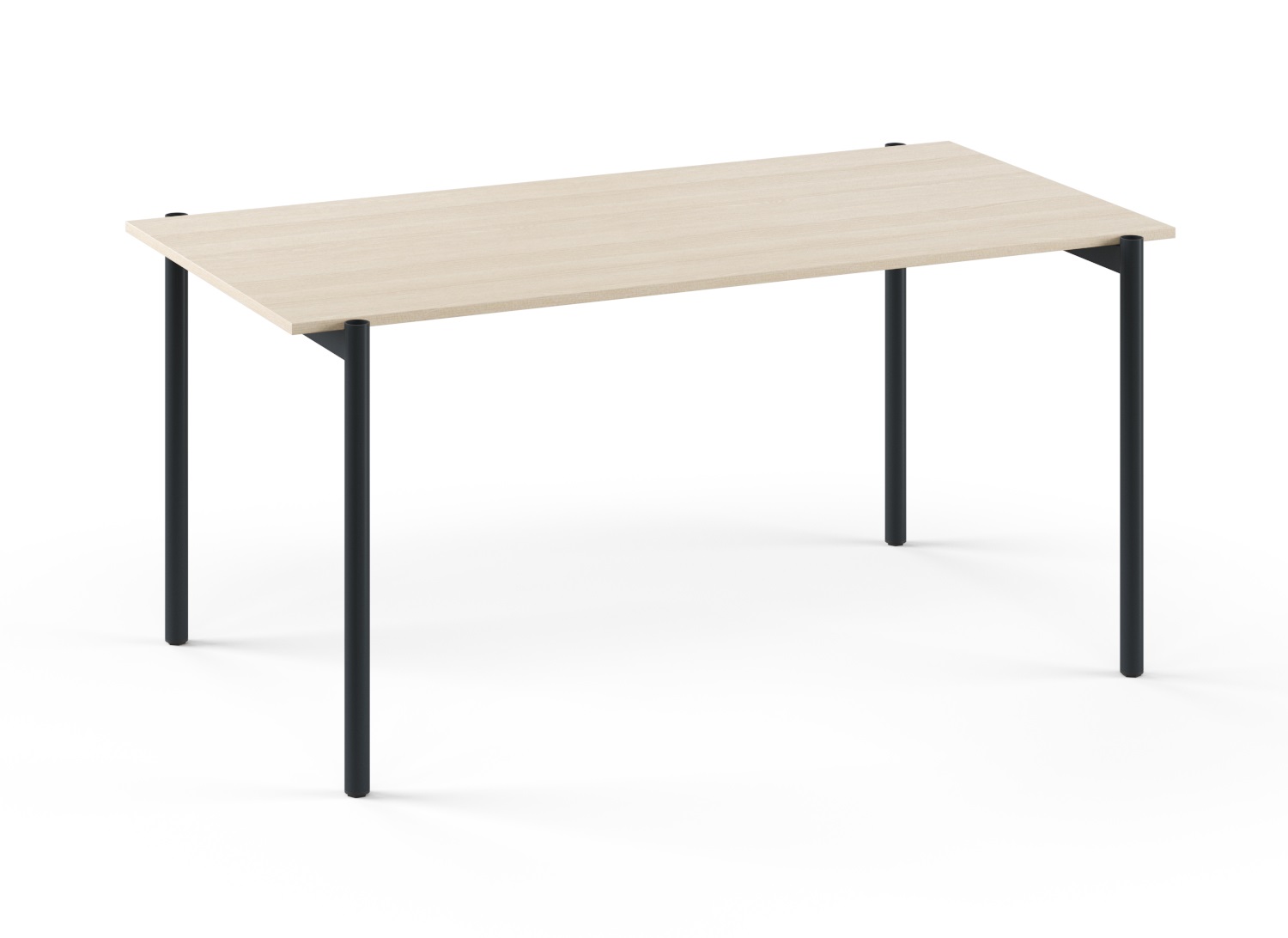 Zedo 2-Desk Office Workstation w/Hanged Pedestal & 2 Side Shelves
