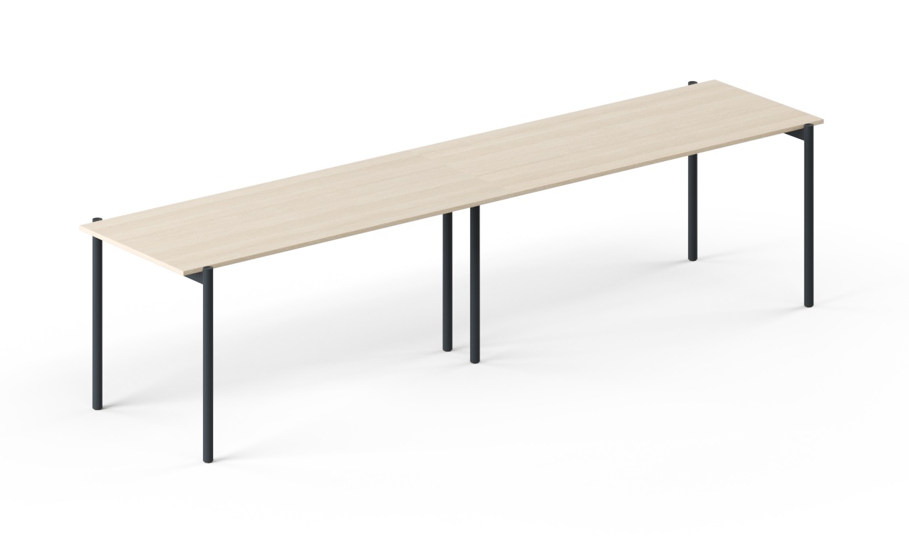 Value Line Deluxe Bench Narrow Rectangular Desks
