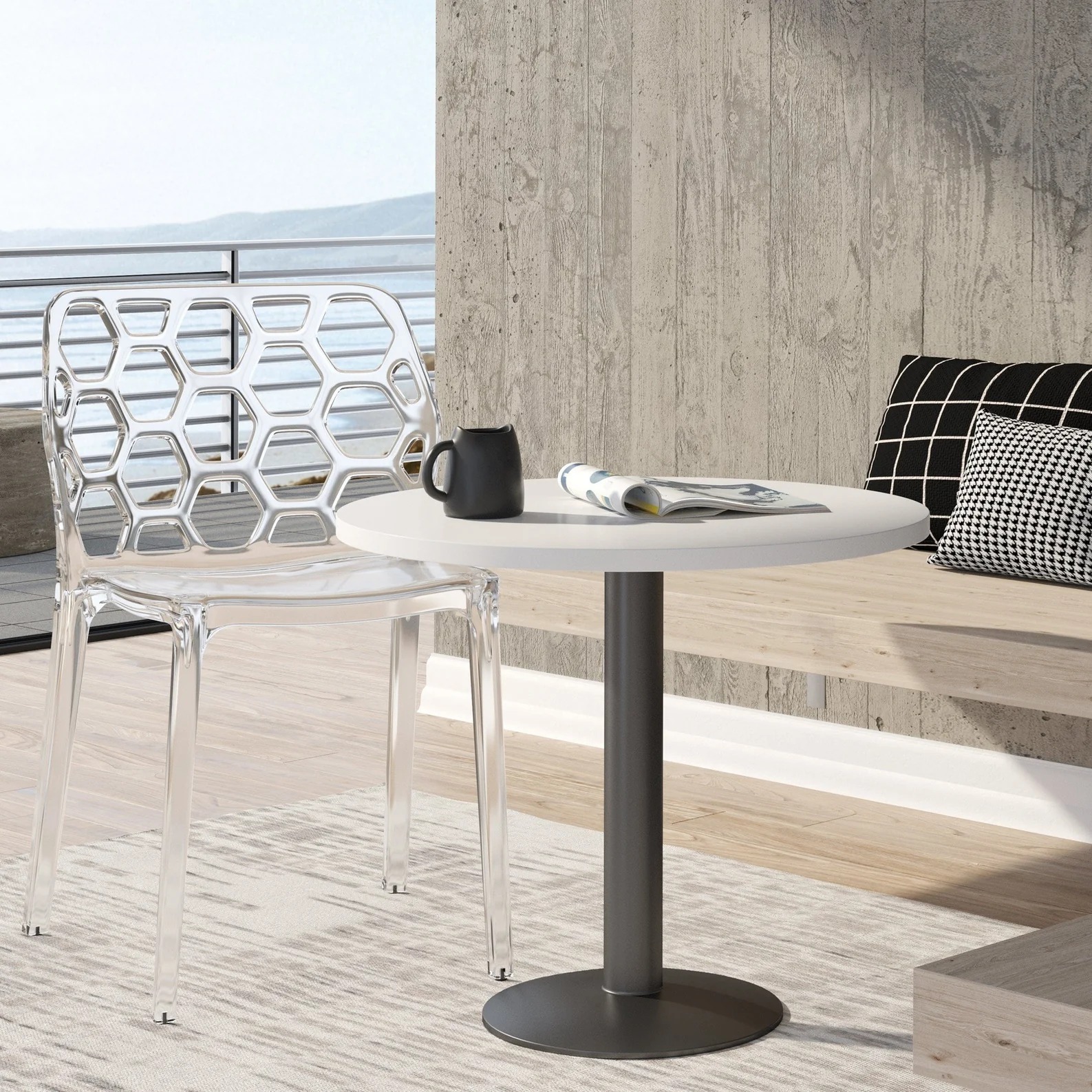 Dynamic Plastic Dining Chair