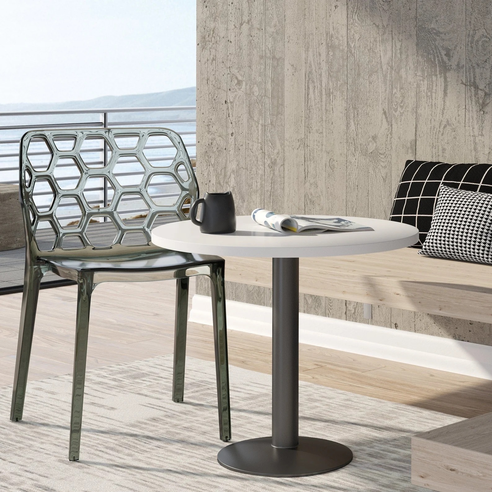 Dynamic Plastic Dining Chair
