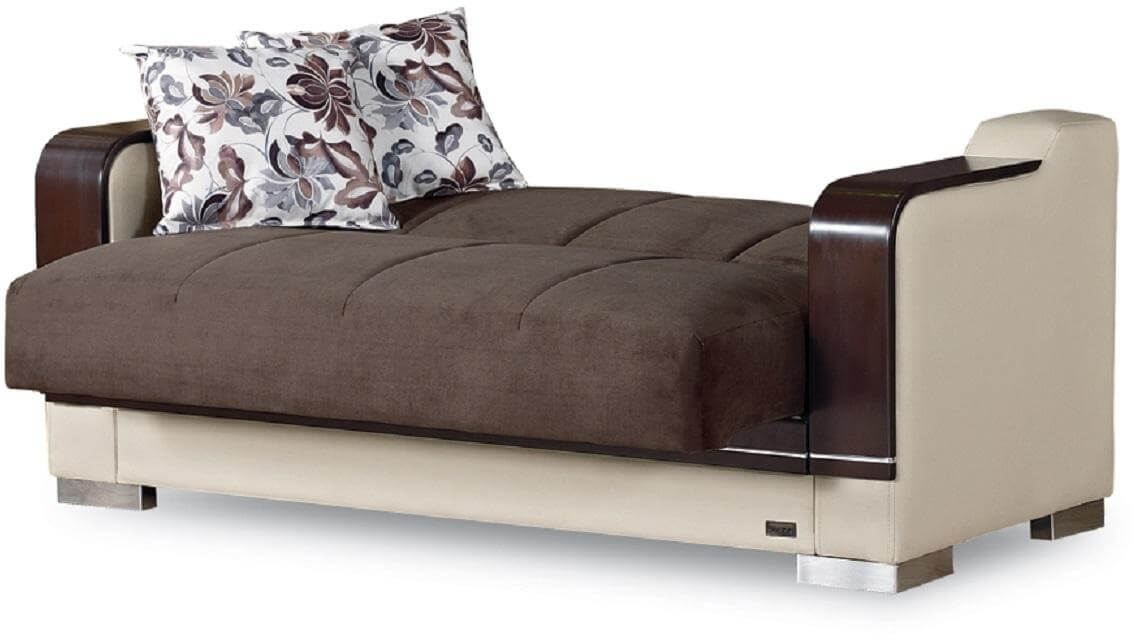 Texas Fabric/Vinyl Storage Loveseat