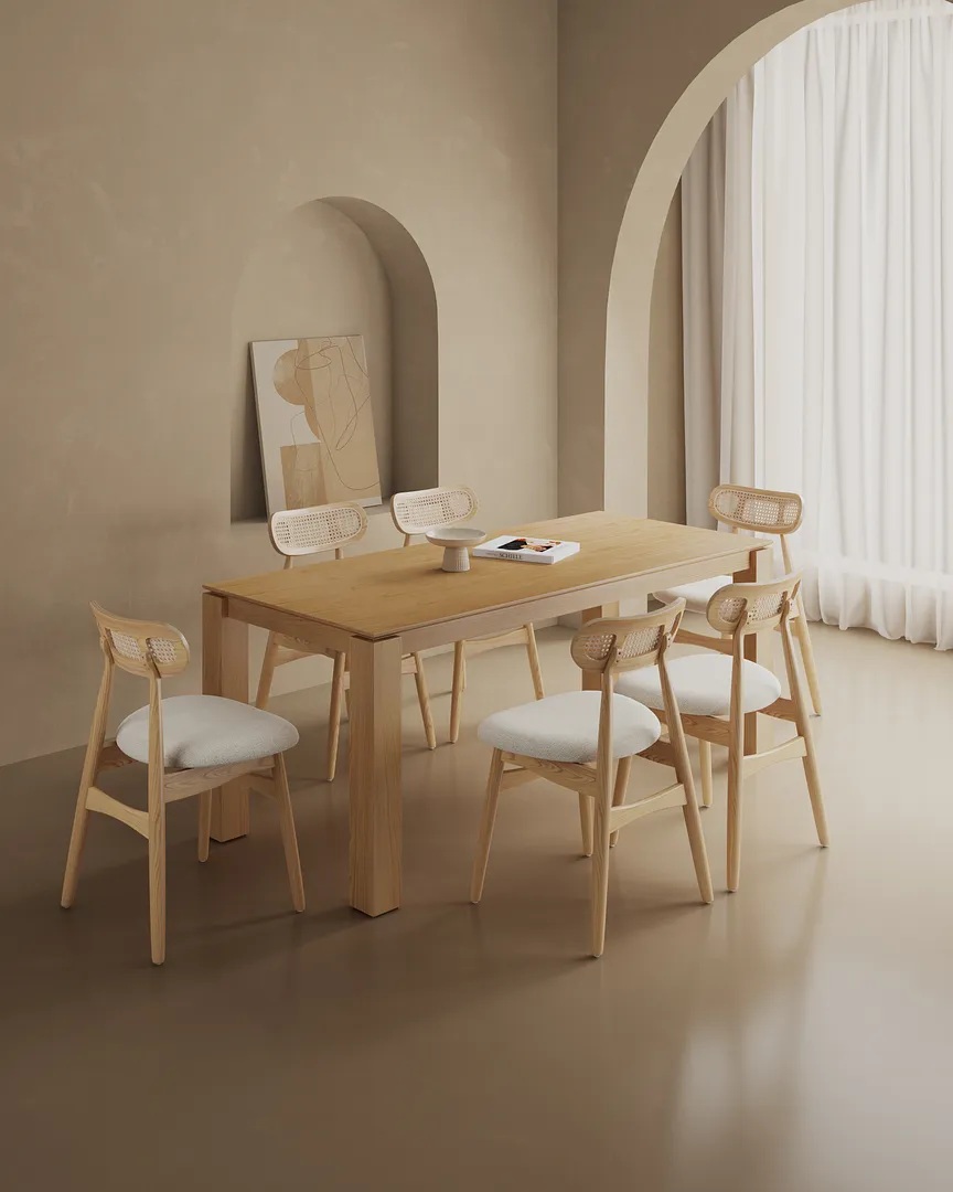 Rockaway 70.86-inch Solid Wood Dining Room Set w/Colbert Chairs