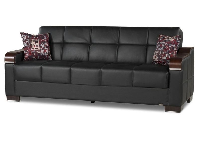 Uptown Leatherette Convertible Living Room Set