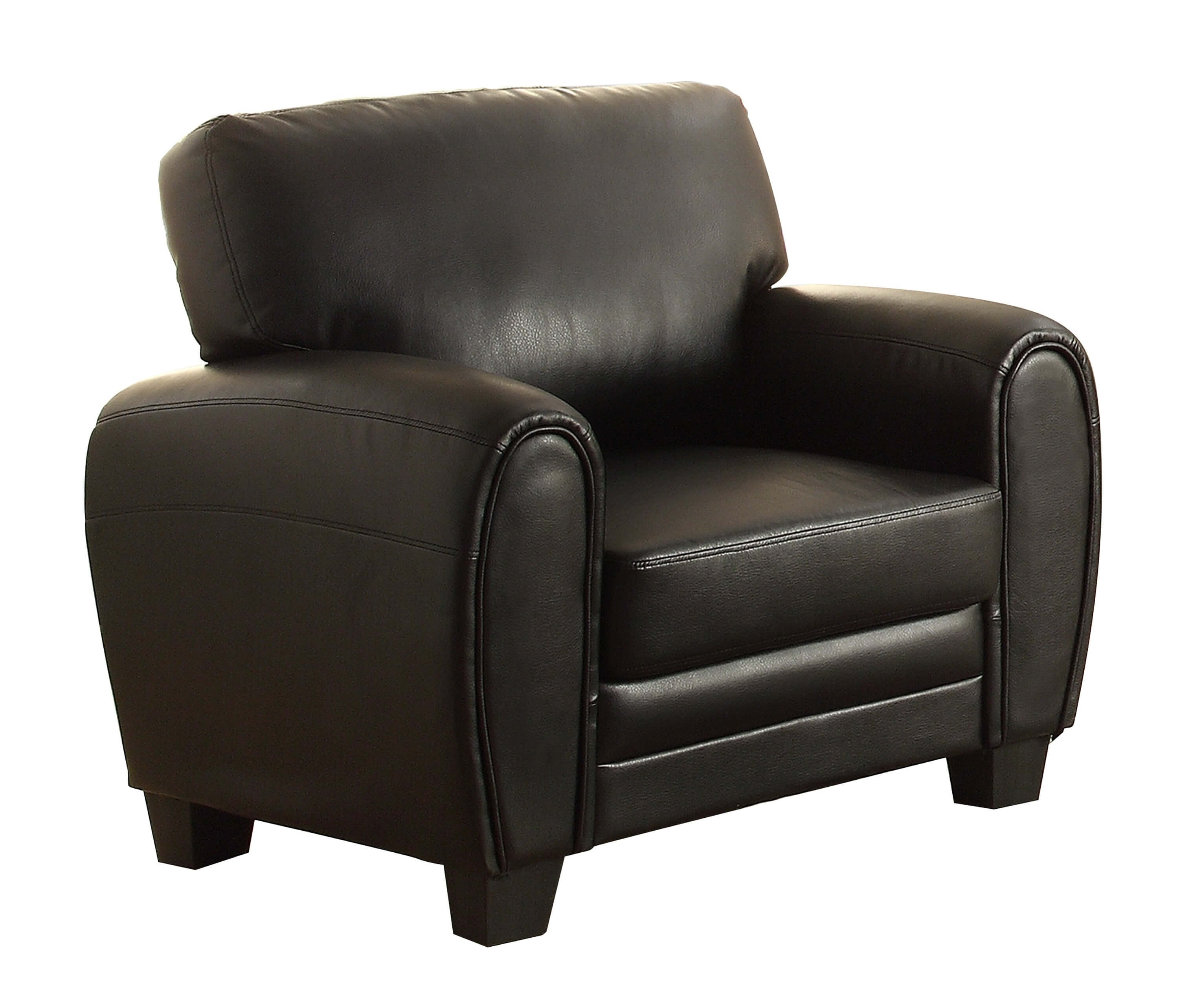 Rubin Bonded Leather Living Room Set by Homelegance