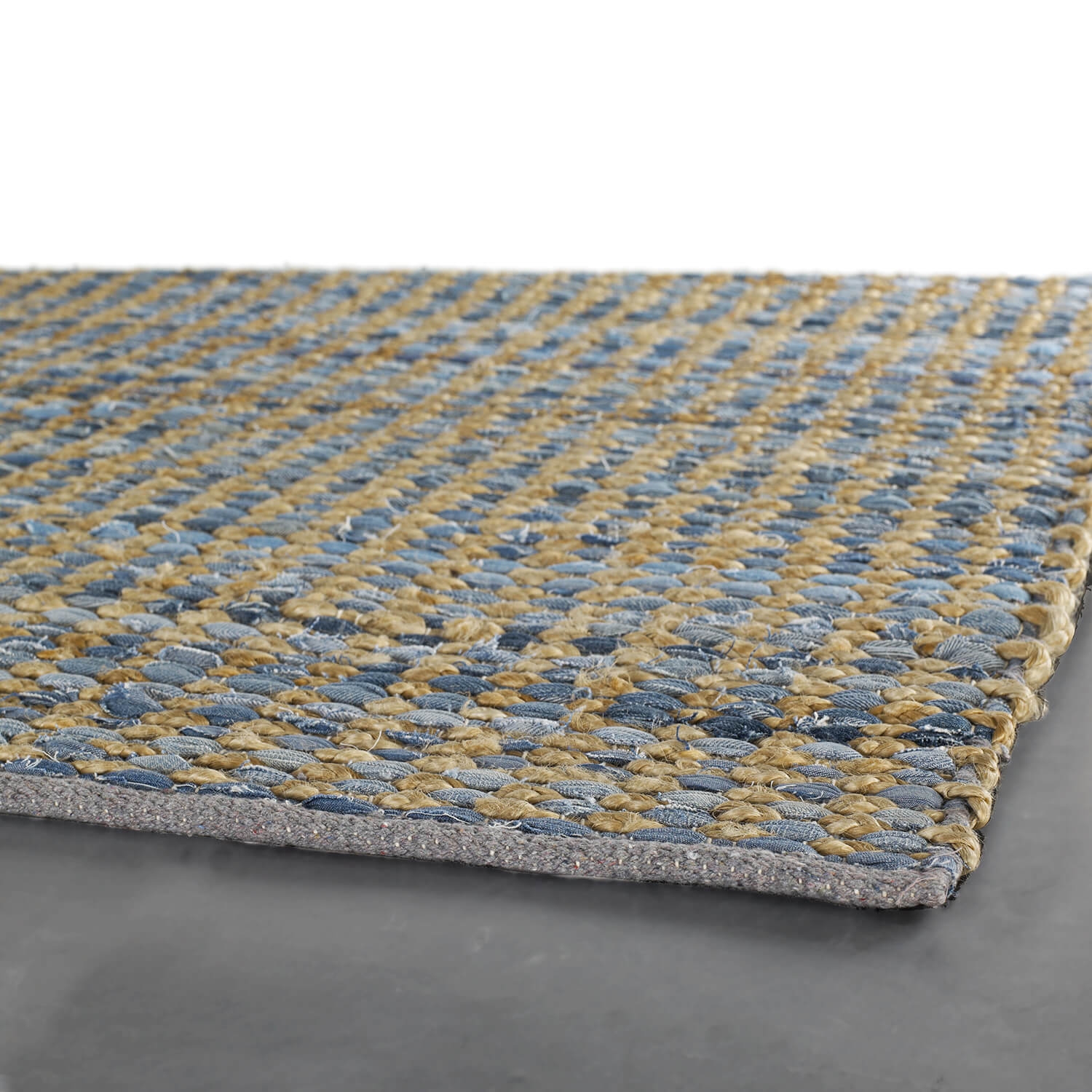 Easton Cotton/Jute Rectangular Hand-woven Rug, 5' x 7'6"