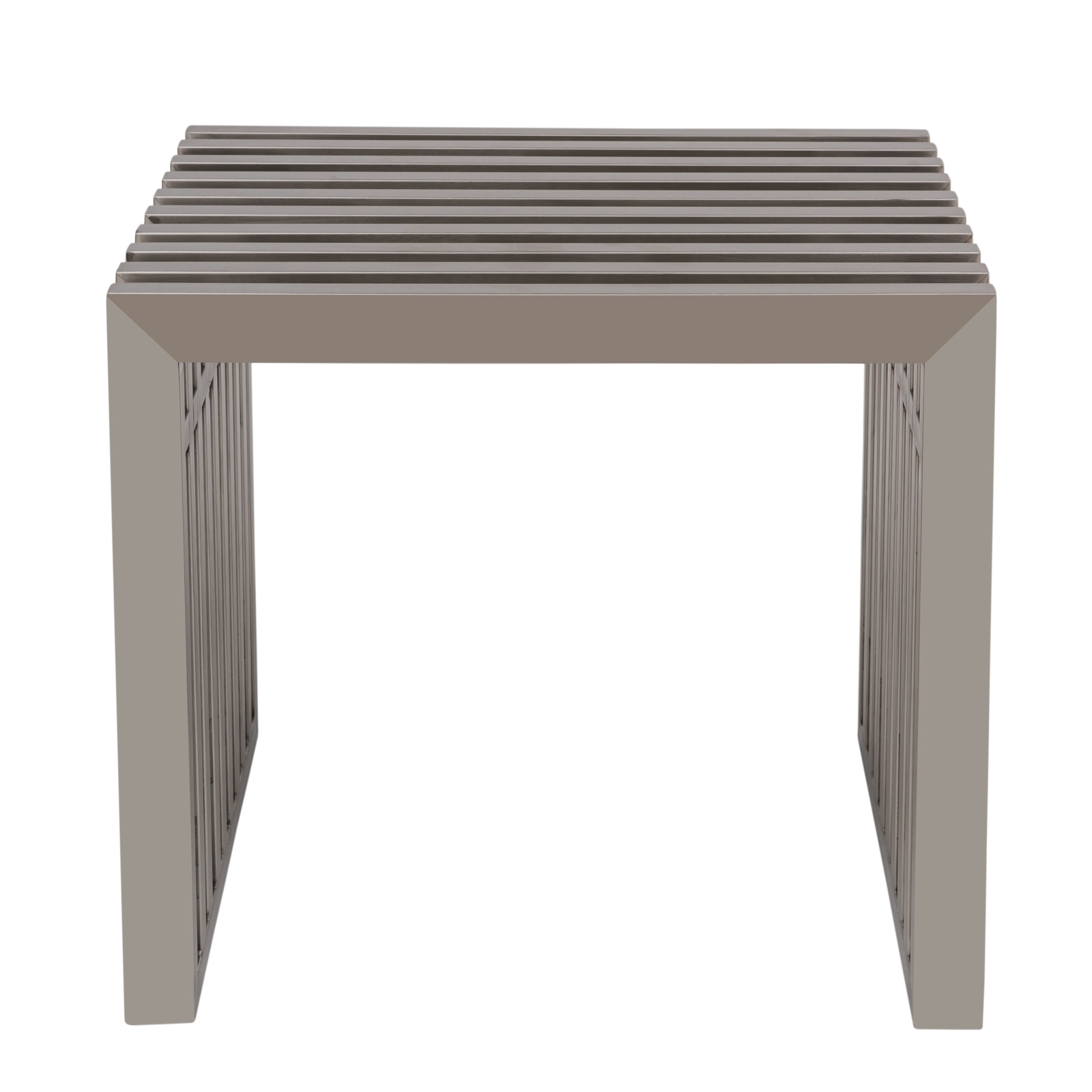Eldert Gridiron Small Stainless Steel Bench