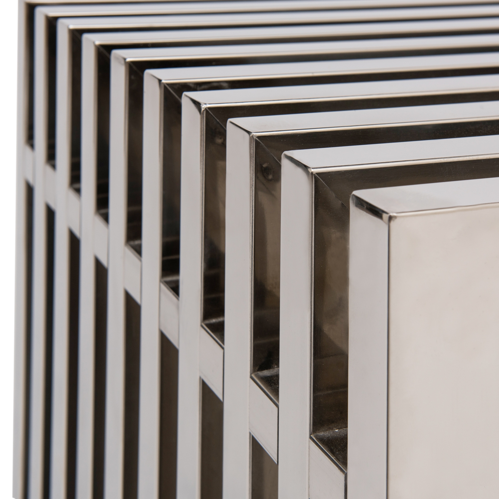Eldert Gridiron Stainless Steel Bench