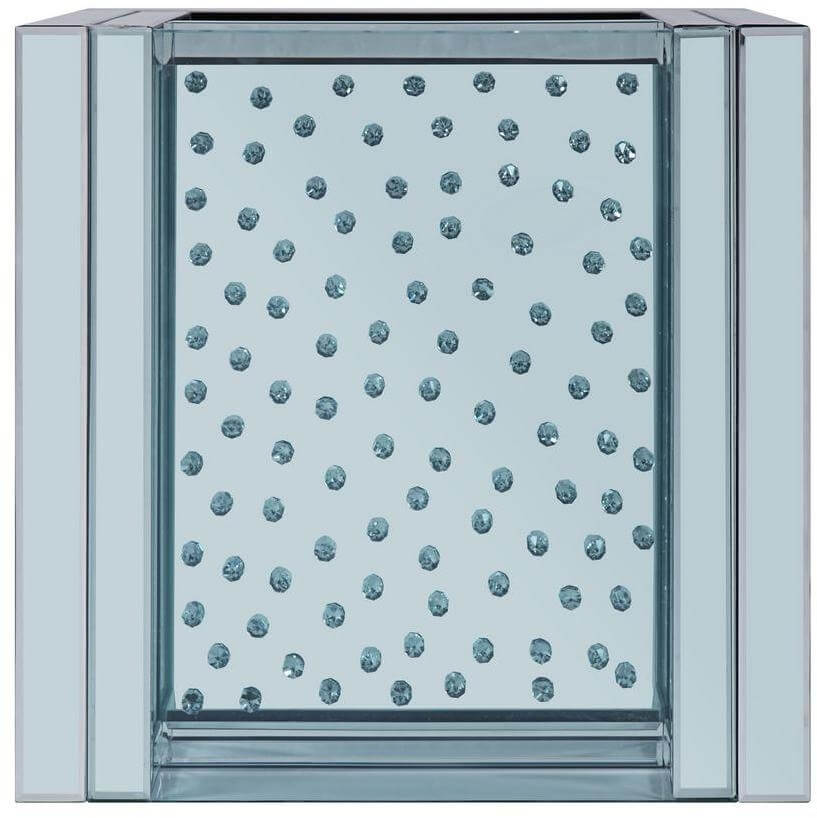Nysa 81472 Mirrored/Faux Diamonds End Table