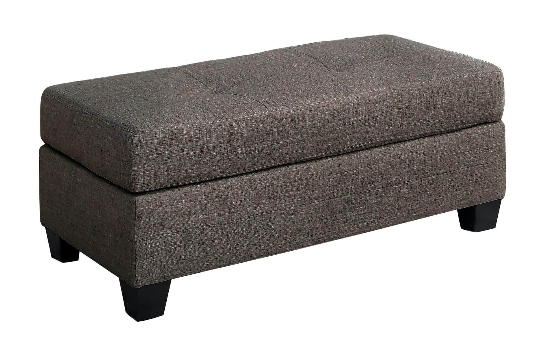 Phelps Polyester Fabric/Wood Sectional Sofa