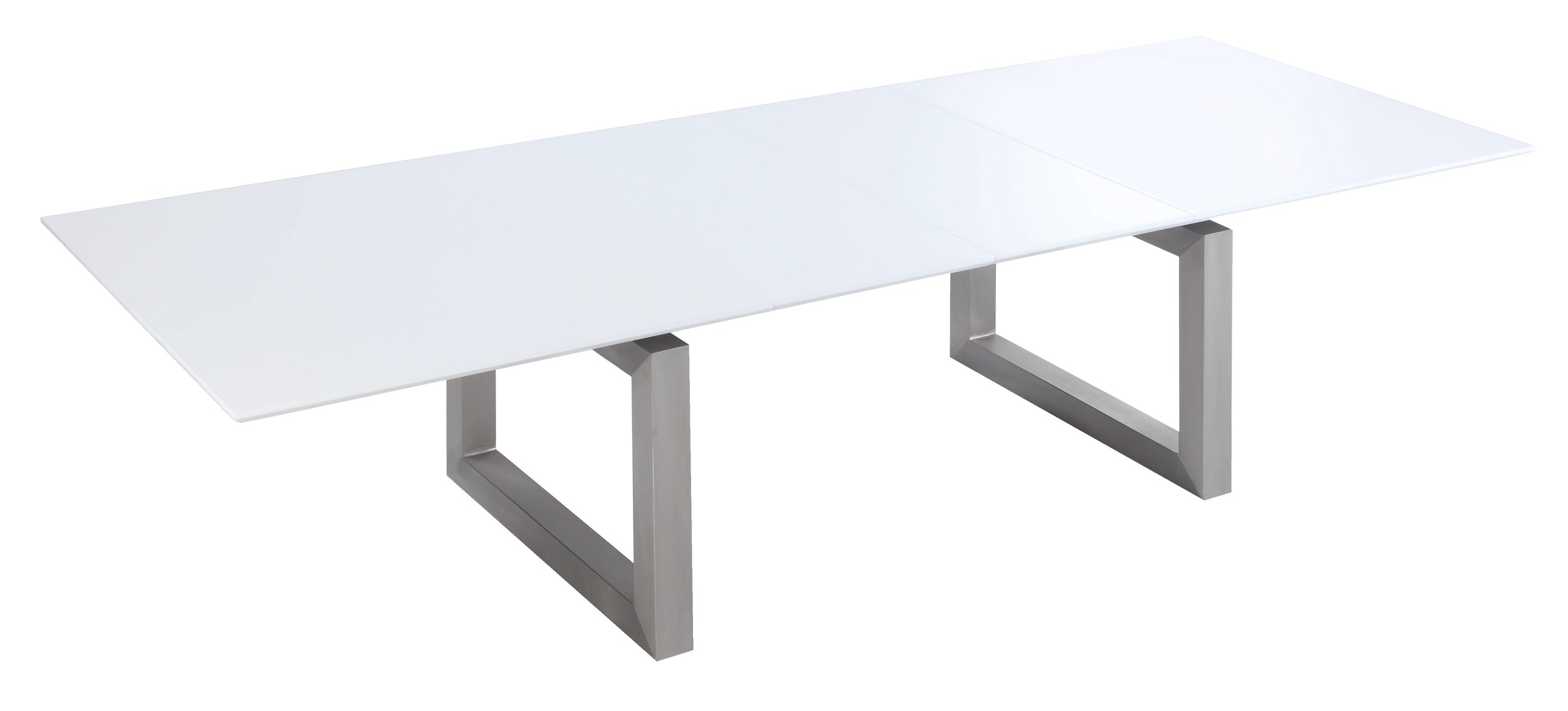 Ebony Contemporary Large Extendable Dining Table