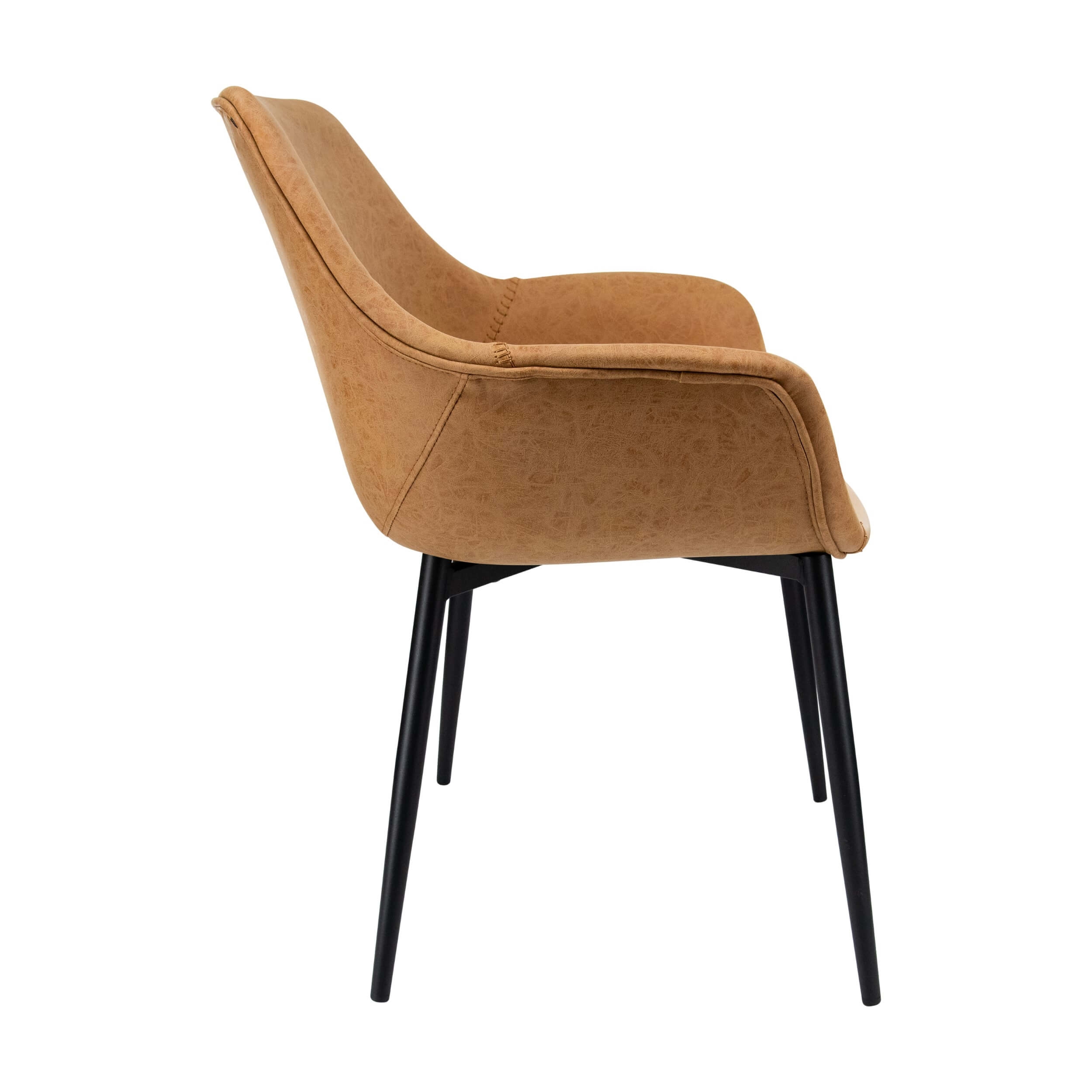 Markley Leather Dining Armchair