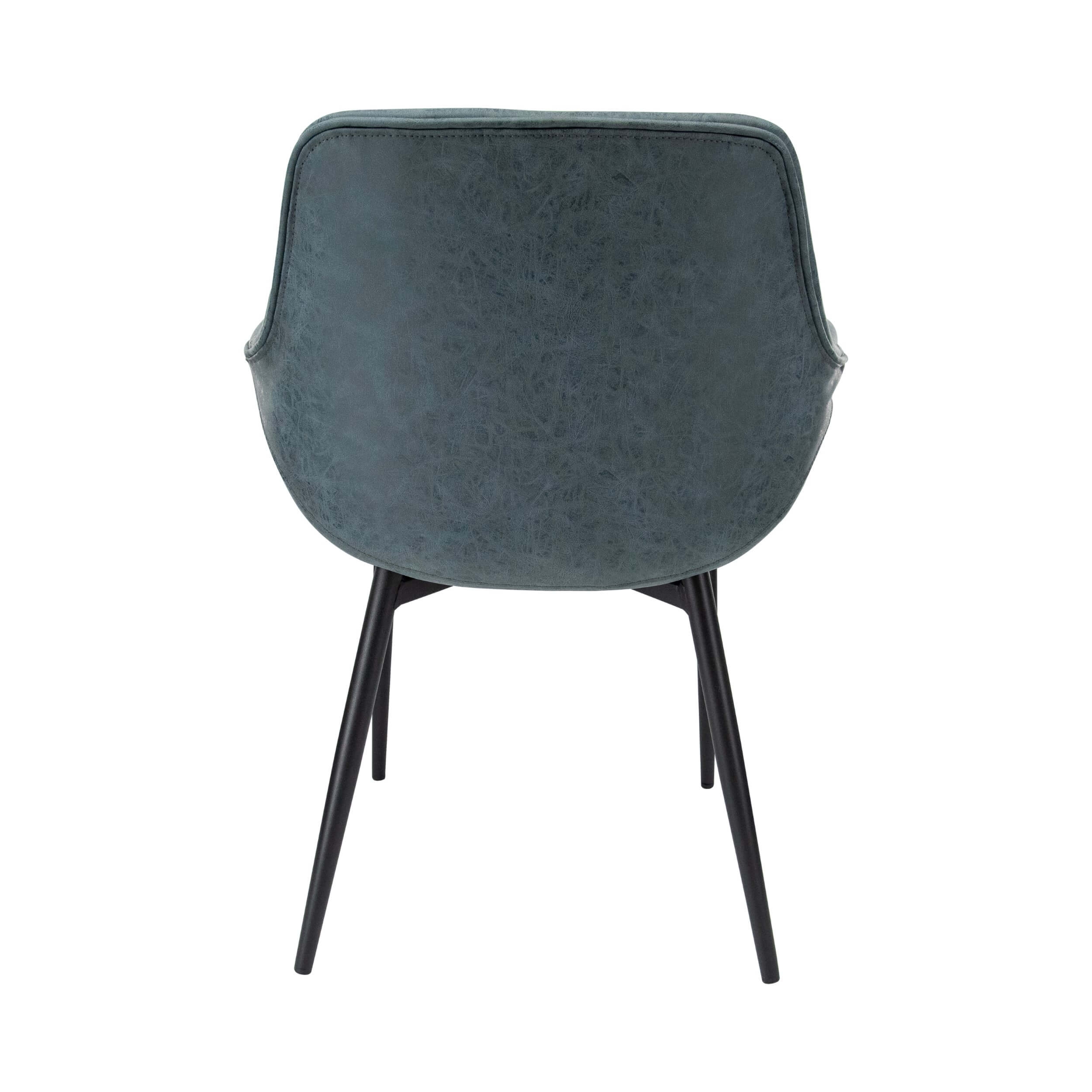 Markley Leather Dining Armchair