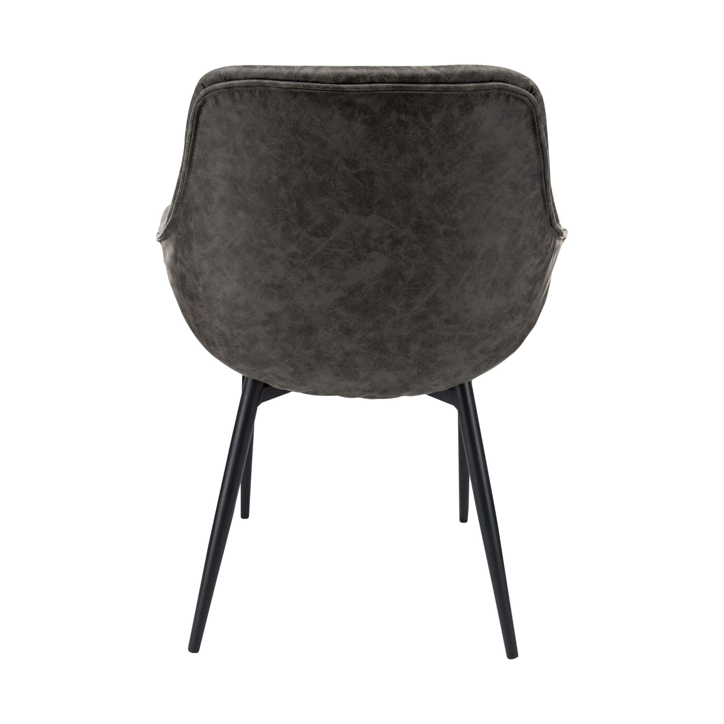 Markley Leather Dining Armchair