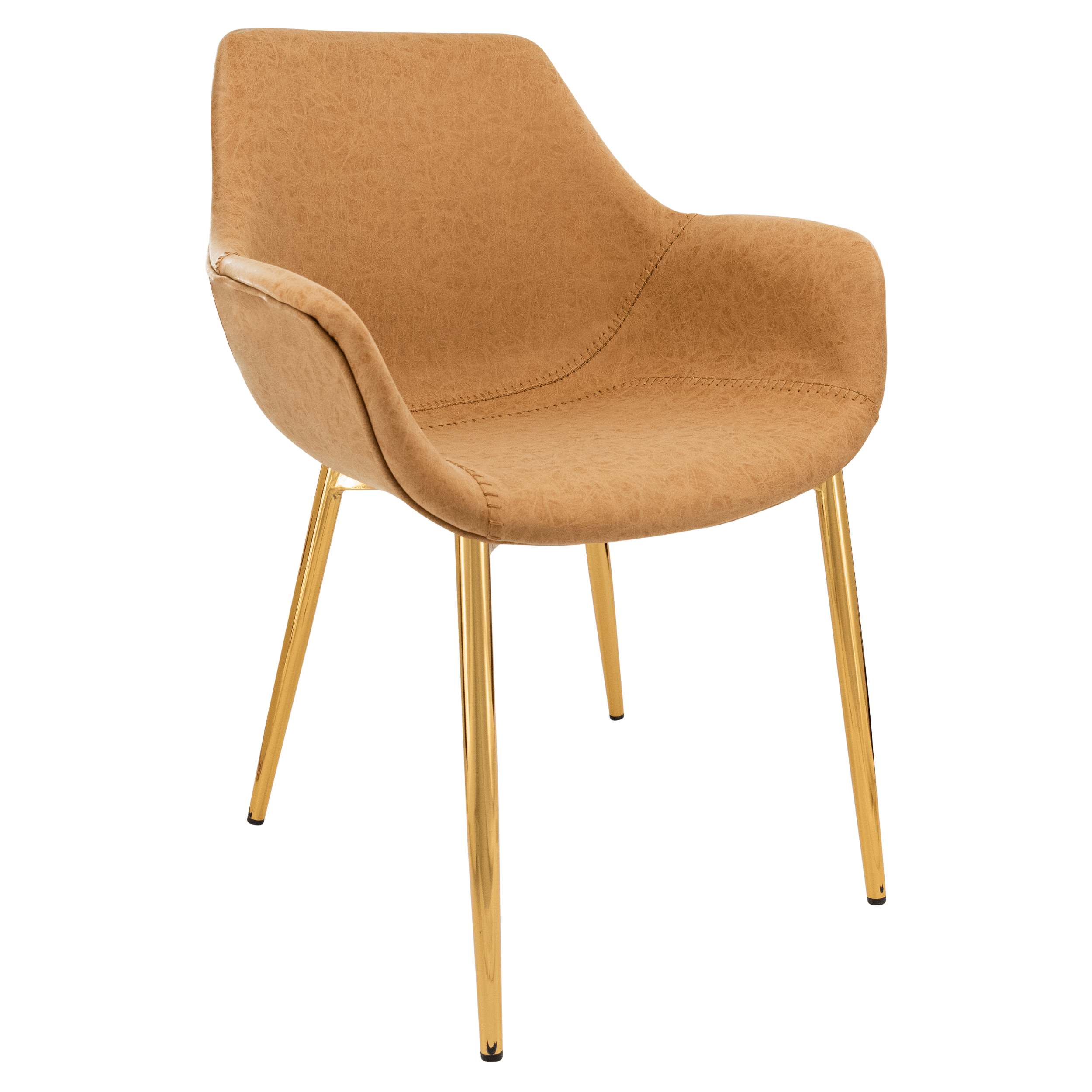 Markley Leather Dining Armchair