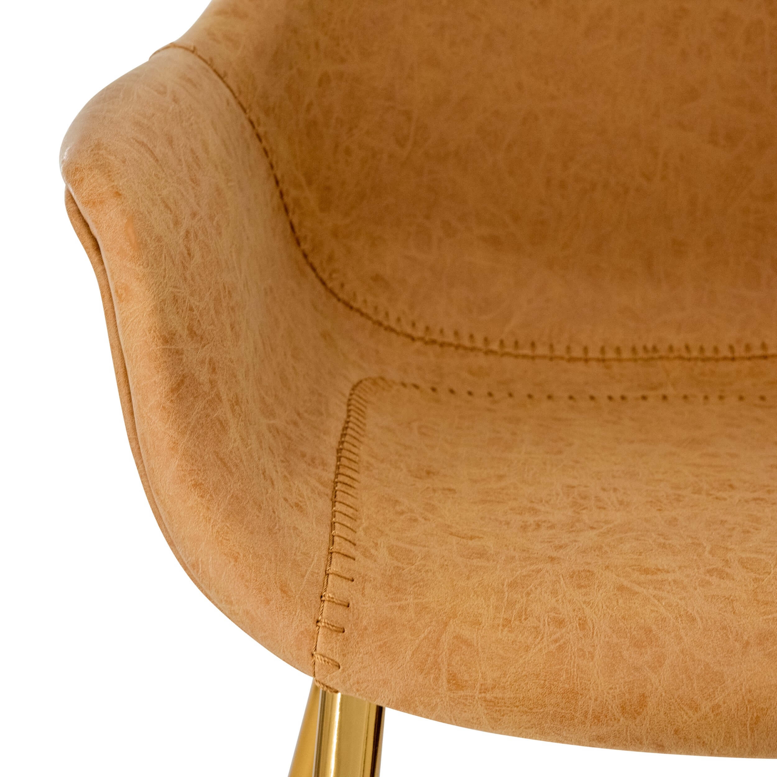 Markley Leather Dining Armchair