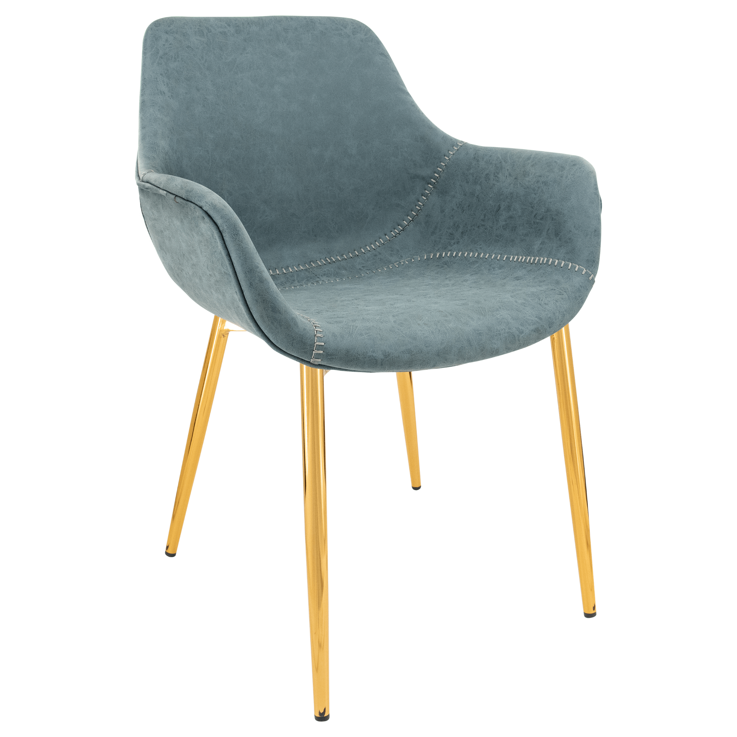 Markley Leather Dining Armchair