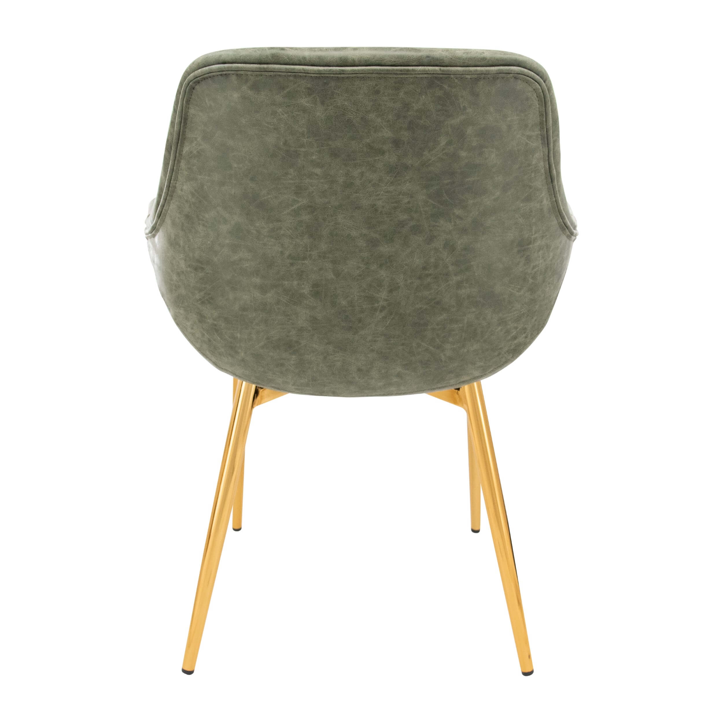 Markley Leather Dining Armchair